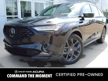 Black 2024 Acura MDX SUV / Crossover All-Wheel Drive Automatic