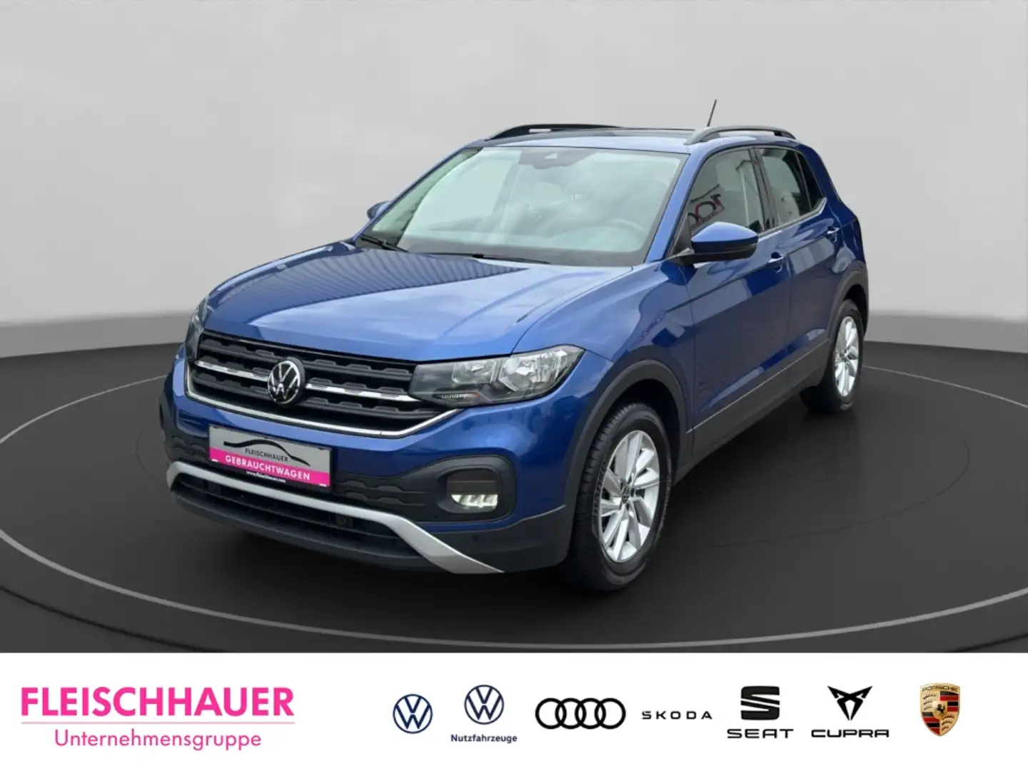 Volkswagen T-Cross 1.0 TSI Life  Navi, CarPlay, PDC Azul - 1