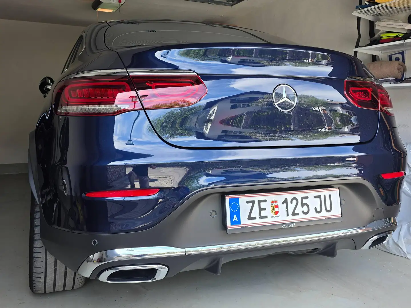Mercedes-Benz GLC 300 GLC 300 de PHEV Coupé 4MATIC Aut. Blau - 1