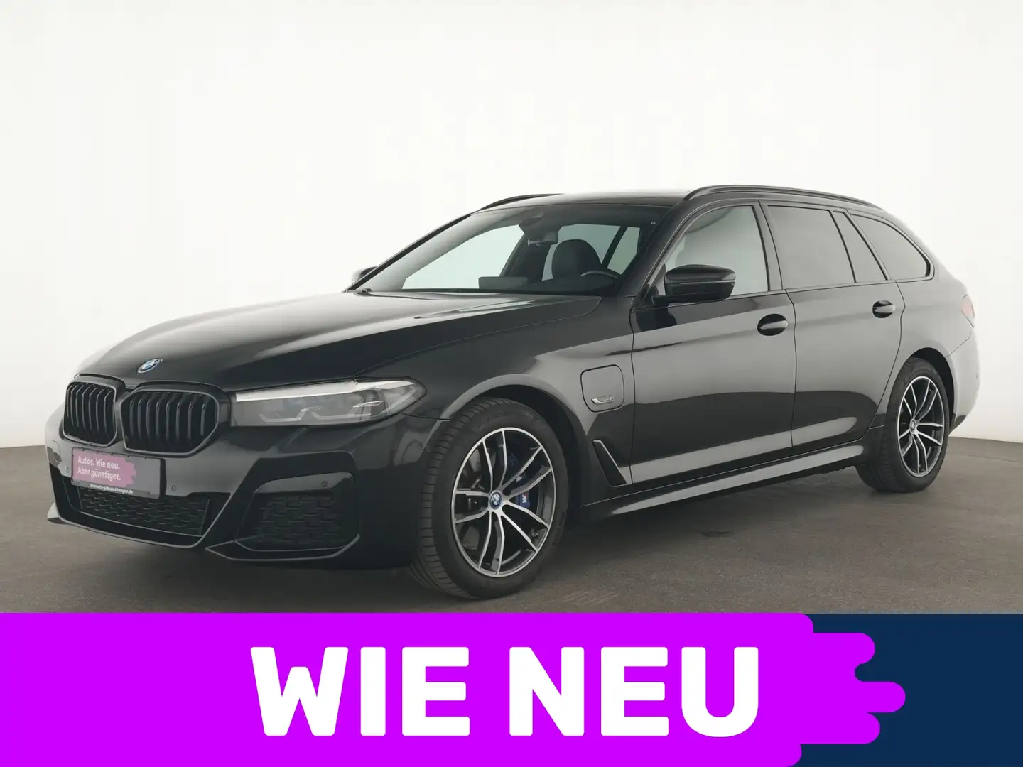 BMW 520 e M-Sport Pano|LED|Kamera|Navi|SHZ|HiFi|PDC Schwarz - 1