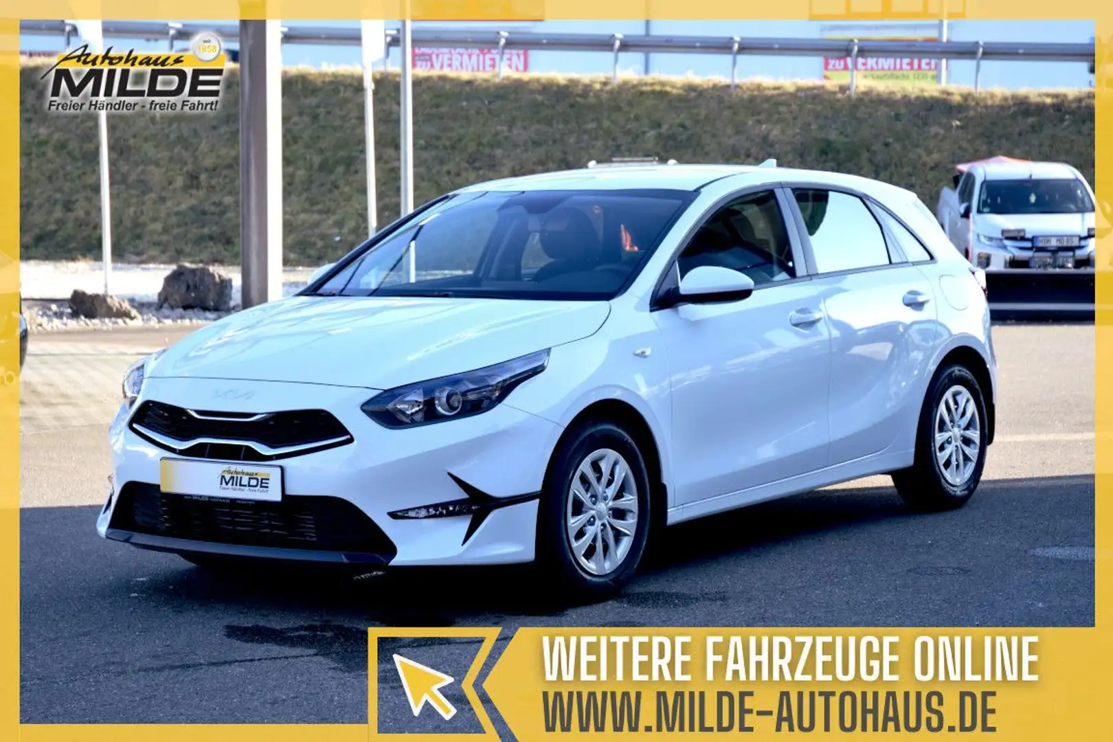 Kia Ceed / cee'd CEED 1.5 T-GDi 140 PS DCT SHZ KAMERA NAVI AHK Blanc - 1