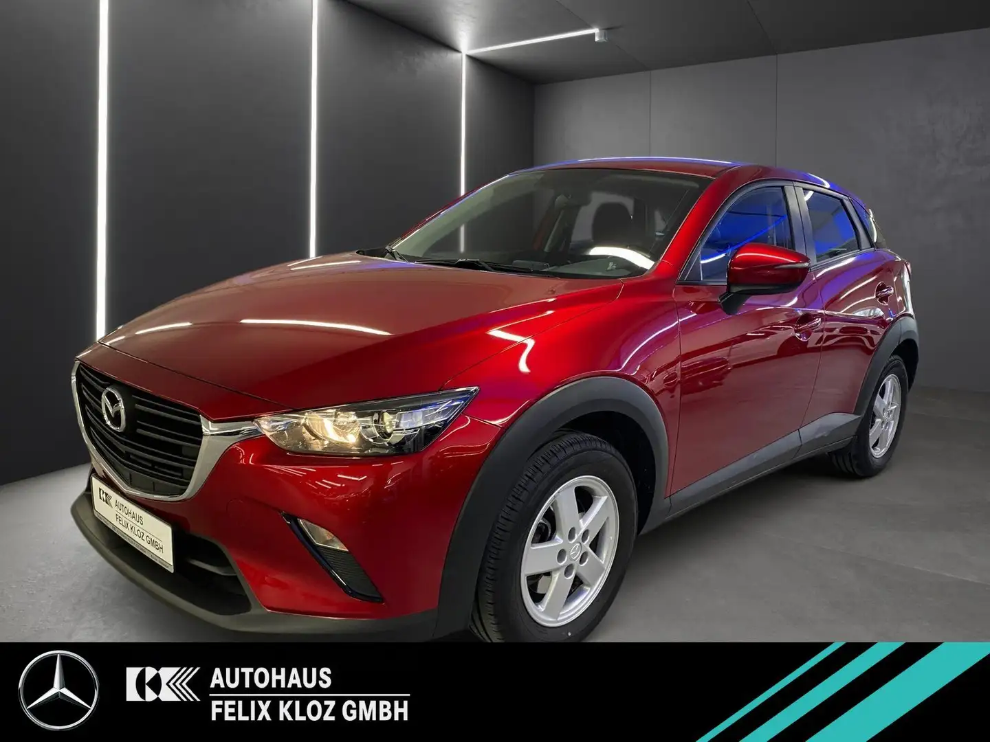 Mazda CX-3 2.0 SKYACTIV-G 121 Prime-Line*AHK*Klima* Czerwony - 1
