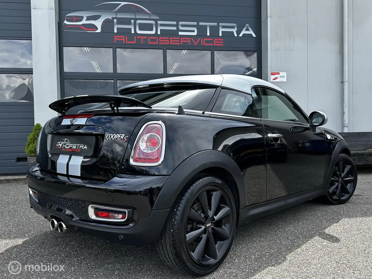 MINI Cooper S Coupe 1.6 Chili Navi Stoelverw. Leer PDC Nap! Noir - 2