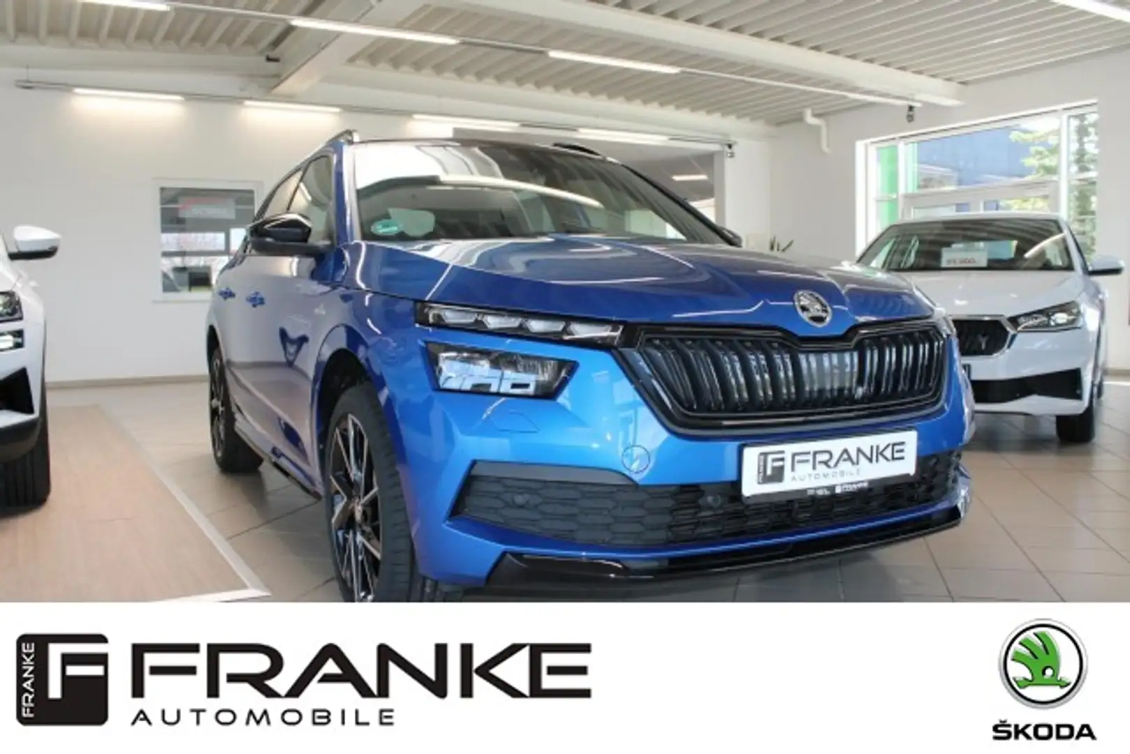 Skoda Kamiq Monte Carlo 1.0 TSI (81kw/110PS) Klima Navi Bleu - 1