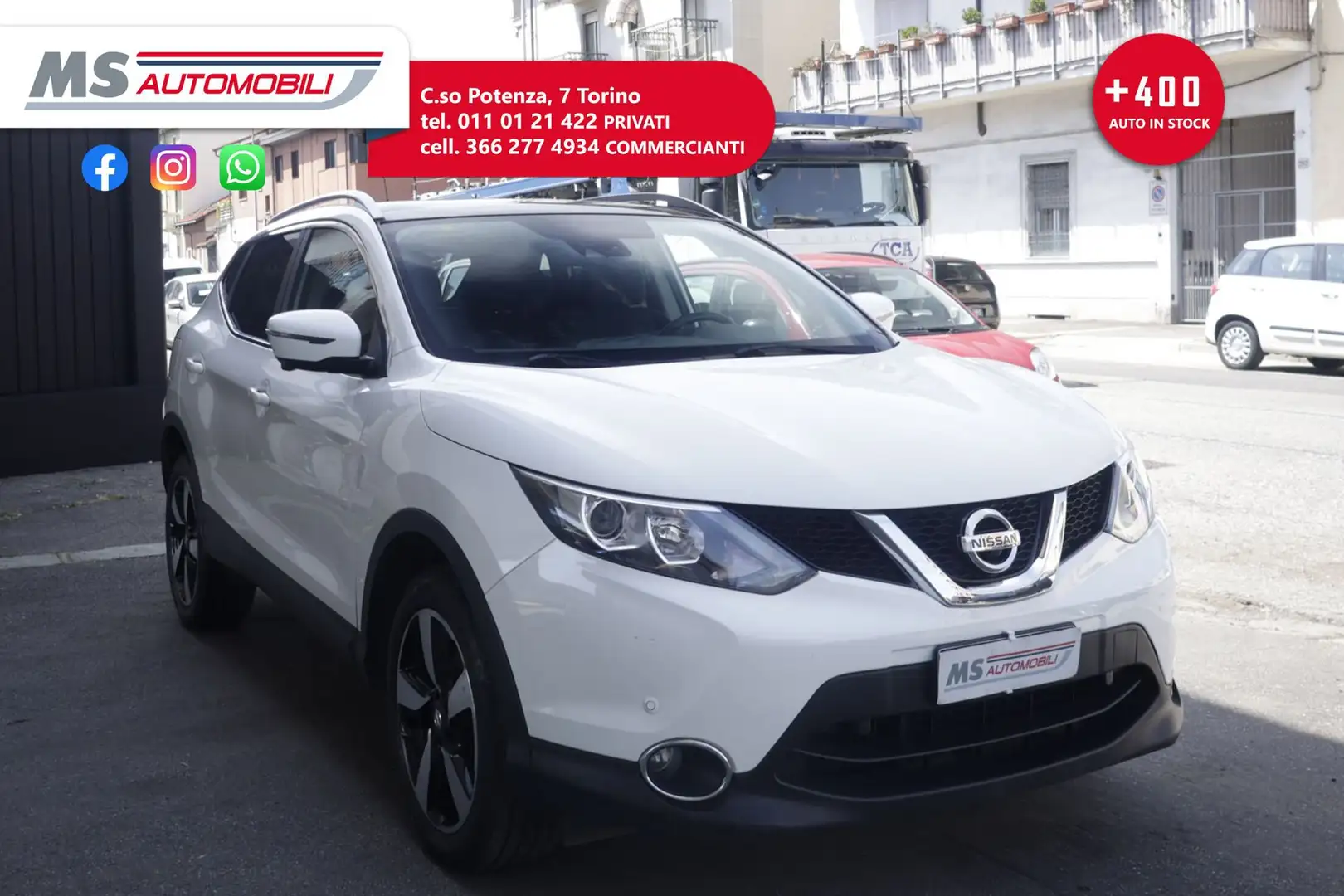 Nissan Qashqai Qashqai 1.6 dCi 4WD Premier Tetto.Limited Edition Blanc - 1
