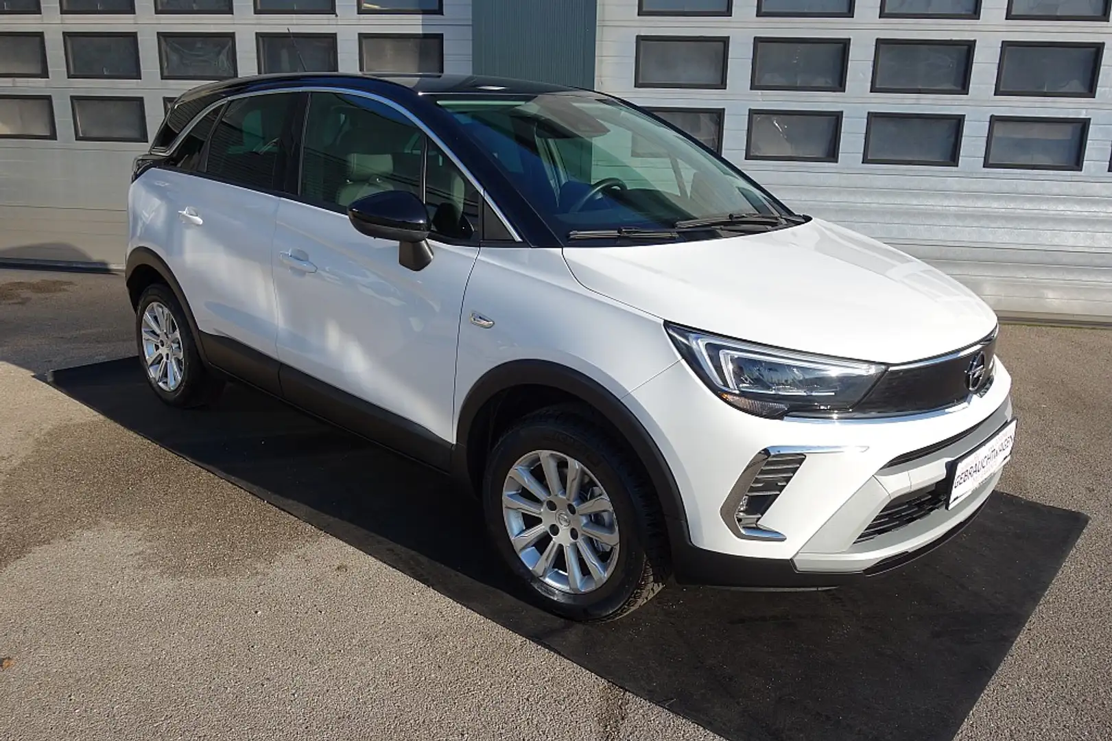 Opel Crossland 1,2 Turbo Elegance Aut. Blanc - 1