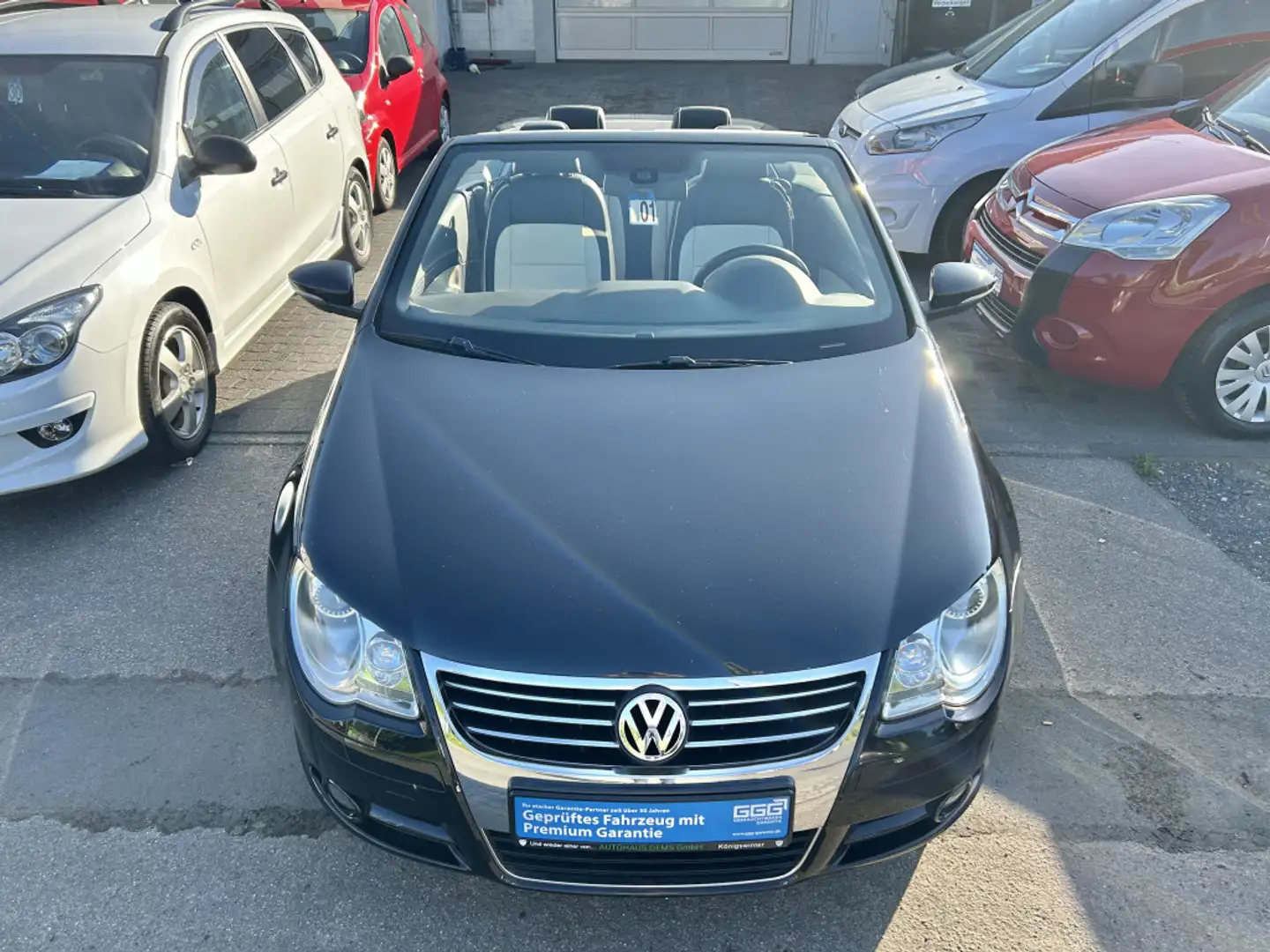Volkswagen Eos 2.0 TSI Individual Pano Navi Leder BT-Audio Чёрный - 2