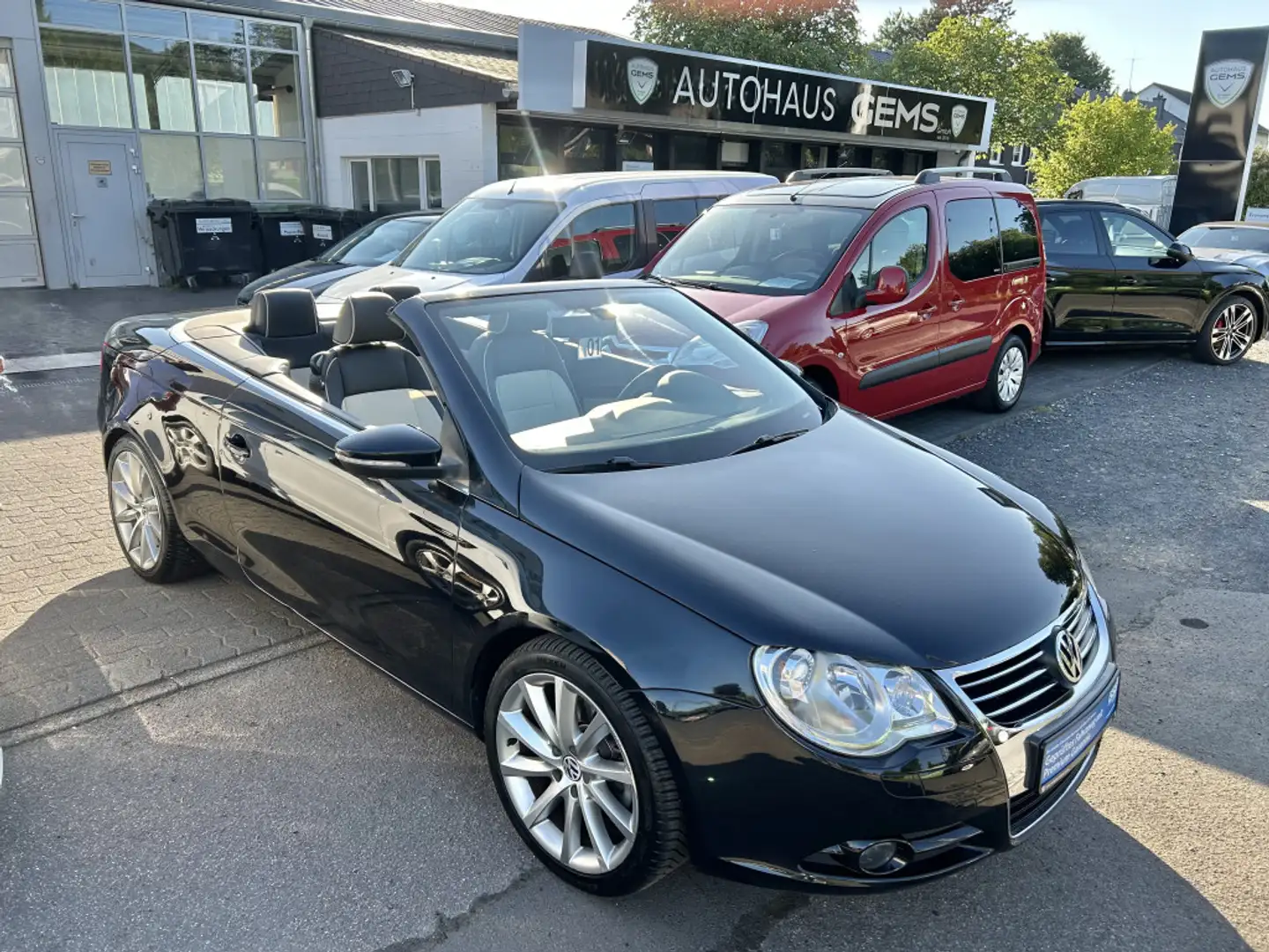 Volkswagen Eos 2.0 TSI Individual Pano Navi Leder BT-Audio Чёрный - 1