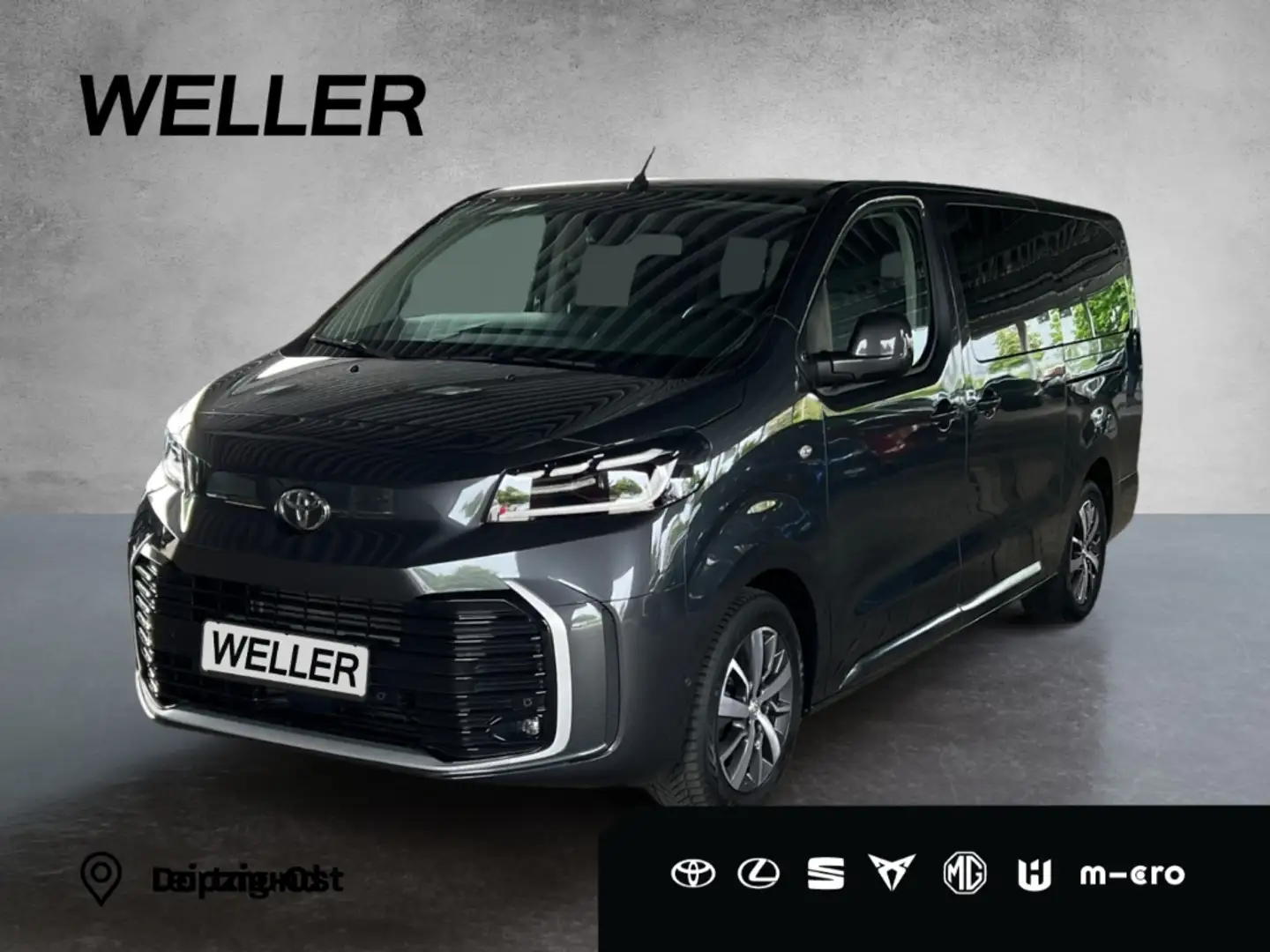 Toyota Proace 2,0l-D-4D L2 Verso Team D *HUD*ACC*CAM*SHZ* Gris - 1