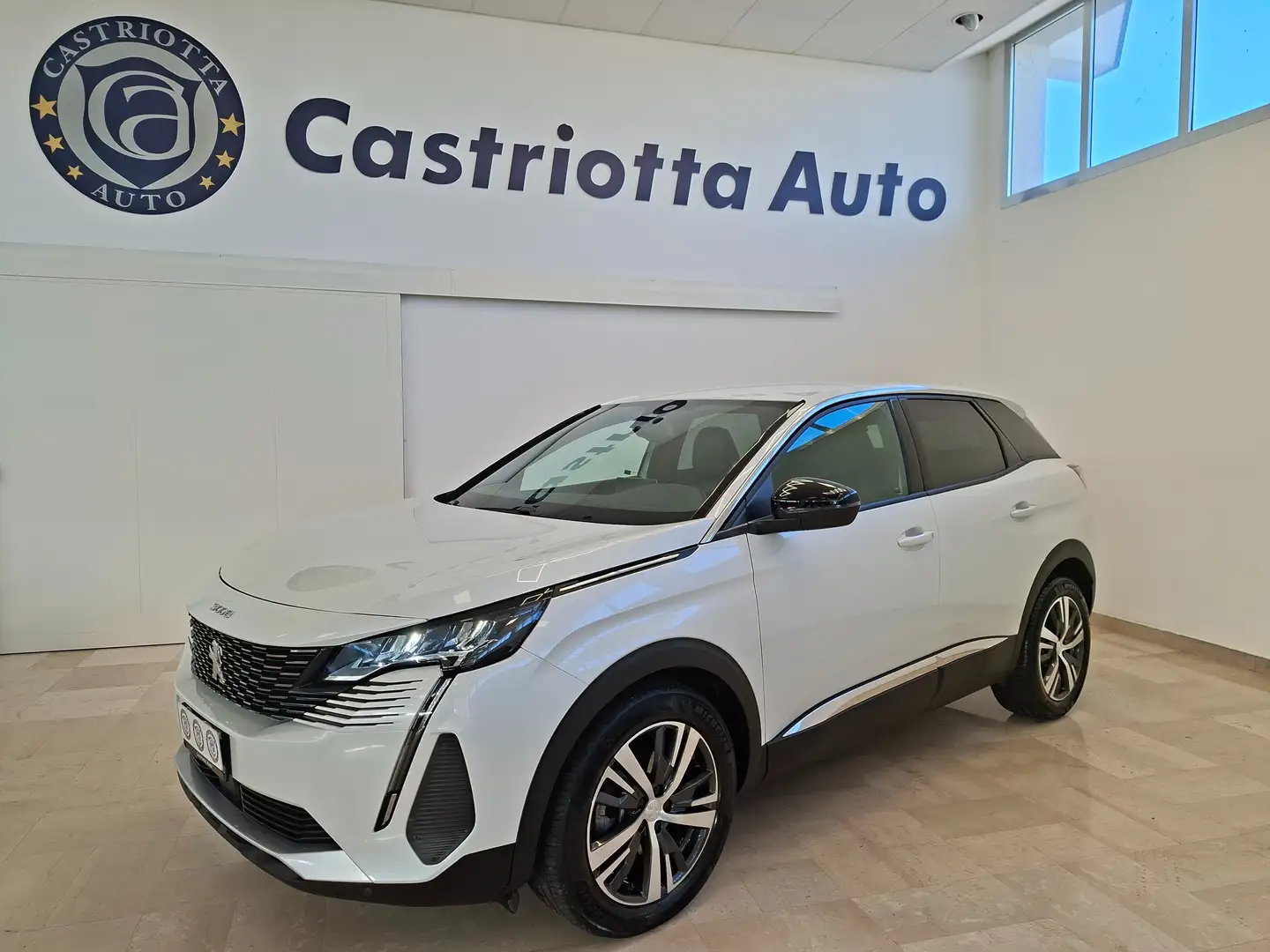 Peugeot 3008 1.5 bluehdi Allure Pack s&s km 38.334 !!! Bianco - 1