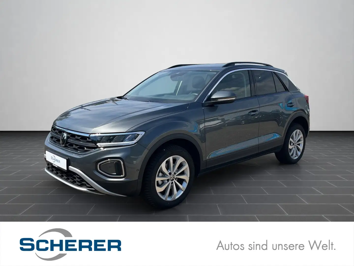 Volkswagen T-Roc Life 1.5TSI DSG/Navi/Sitzhz./Rear View/uvm Grau - 1