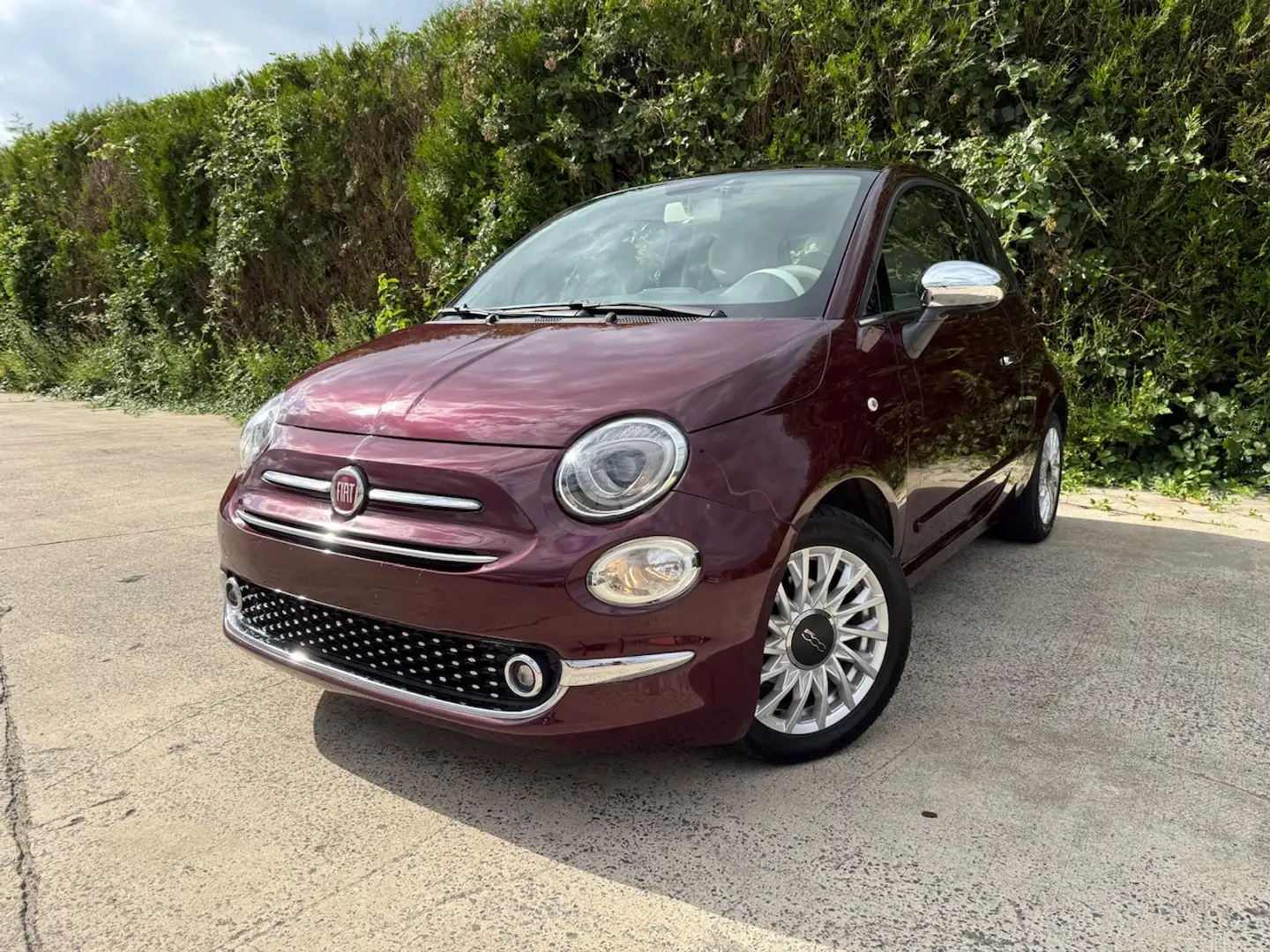 Fiat 500 500 1.2i Lounge MTA AUTOMATIQUE**EURO6B**NAVI/PANO Mauve - 1