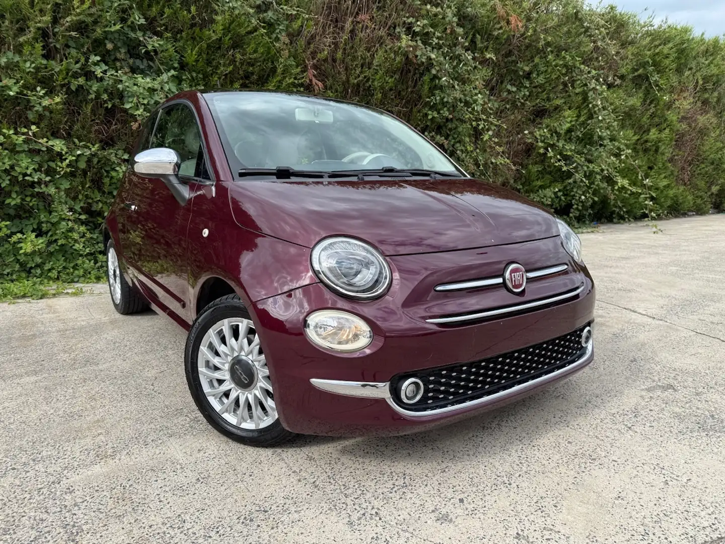 Fiat 500 500 1.2i Lounge MTA AUTOMATIQUE**EURO6B**NAVI/PANO Mauve - 2