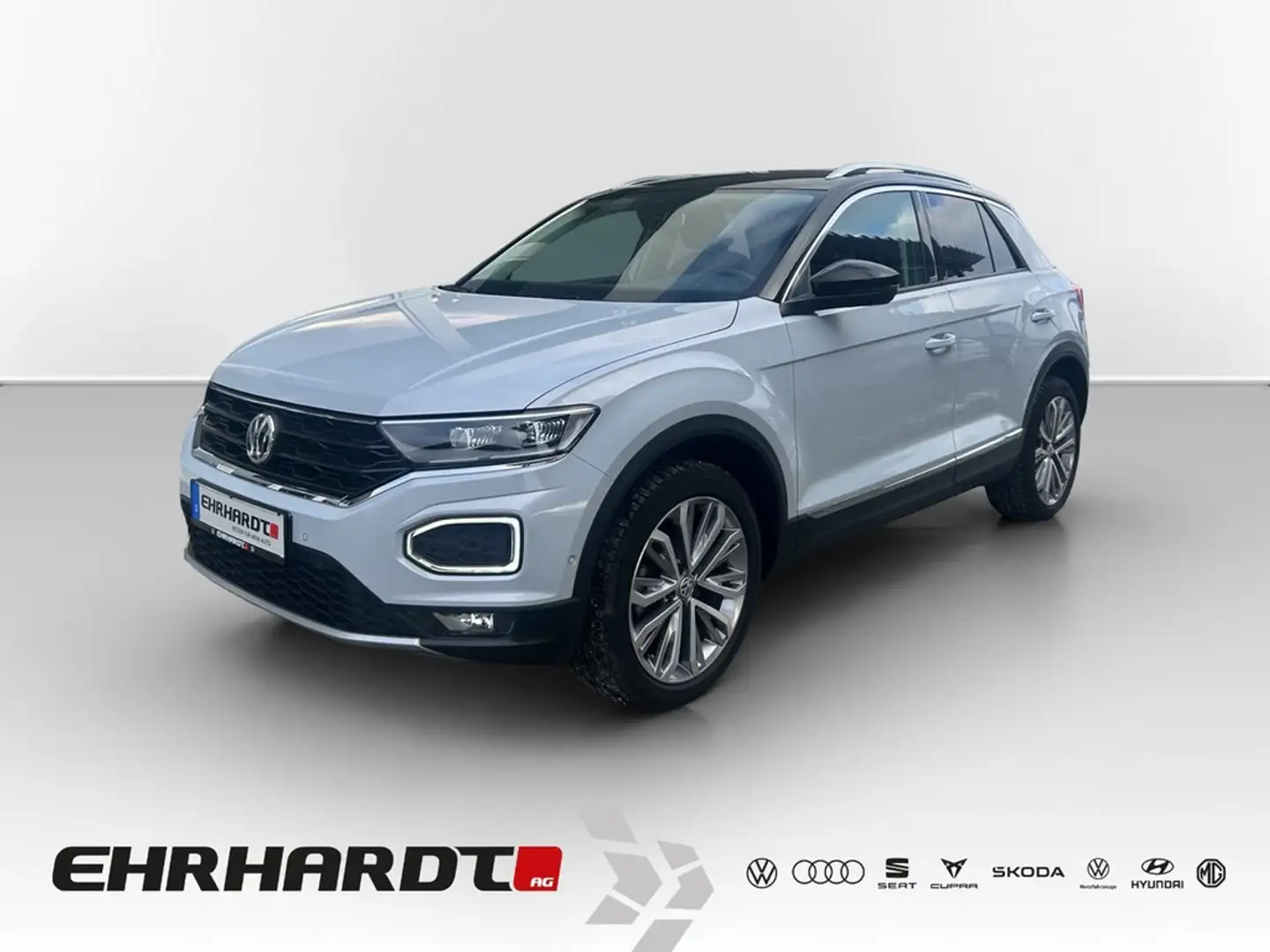 Volkswagen T-Roc 1.5 TSI DSG Style AHK*LED*NAV*SHZ*ACC*PARKLENK*... Weiß - 1