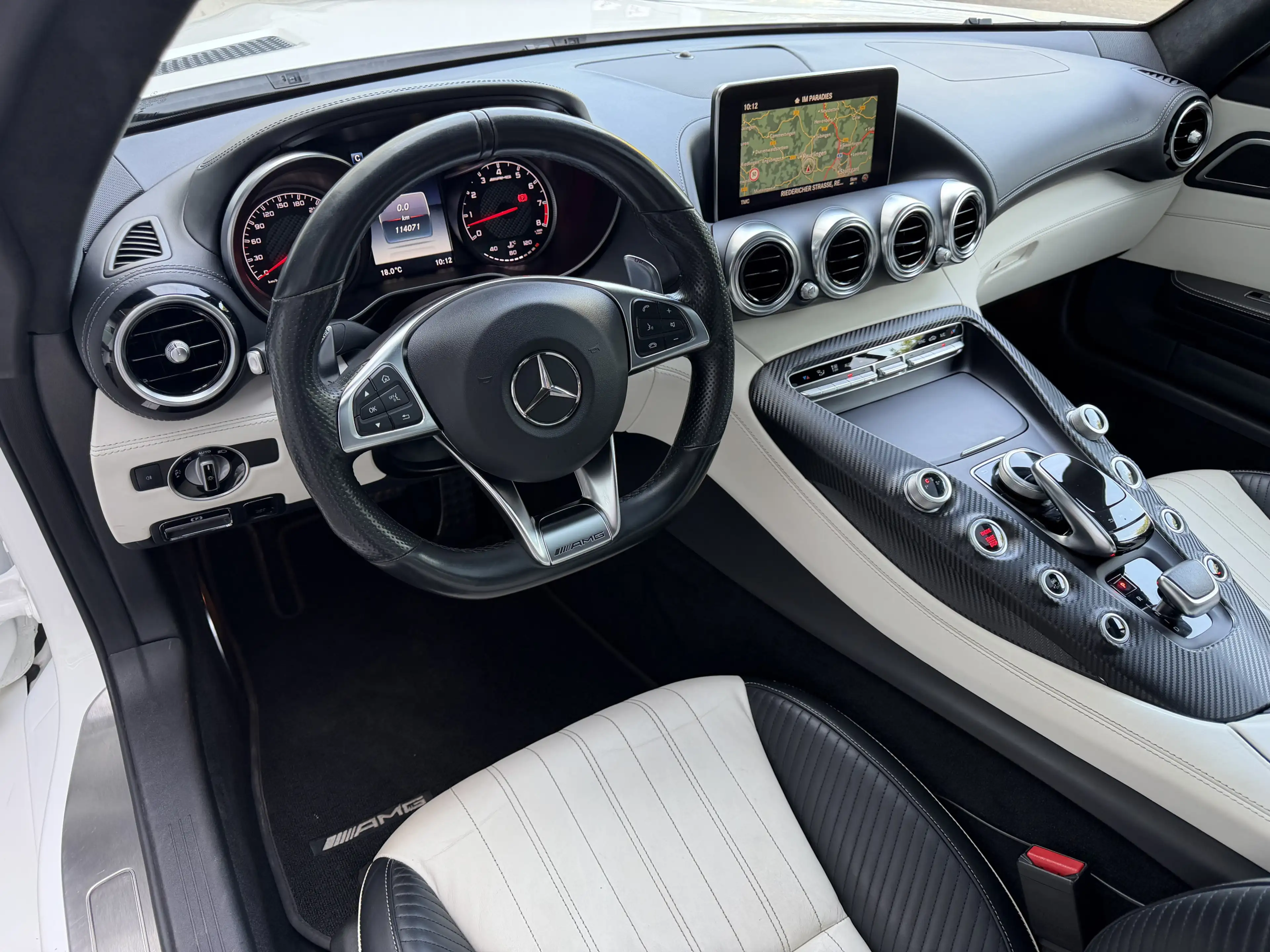 Mercedes-Benz AMG GT Night LED Carbon Pano Burmester Rü-Kamera — photo 14