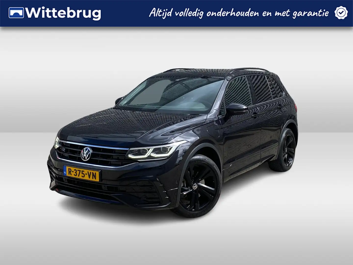 Volkswagen Tiguan 1.4 TSI eHybrid R-Line Business+ / Pano / Navigati Zwart - 1