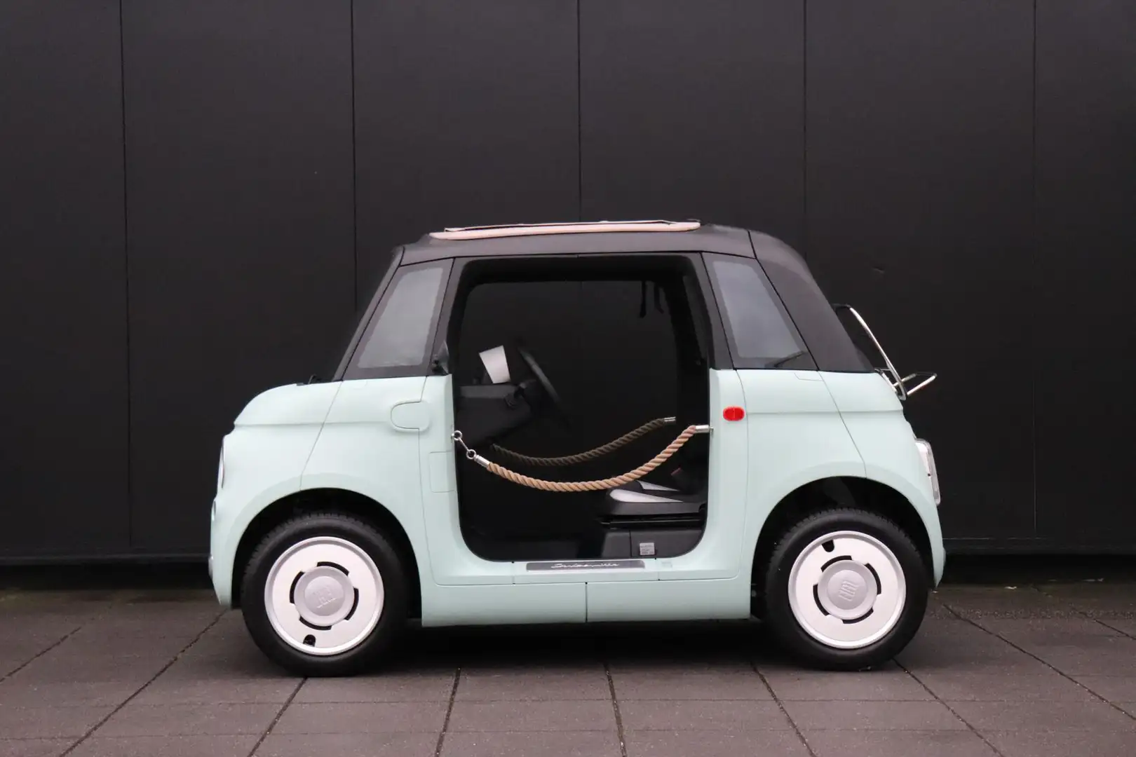 Fiat Topolino Dolcevita | LEDER | OPEN DAK | Зелёный - 2