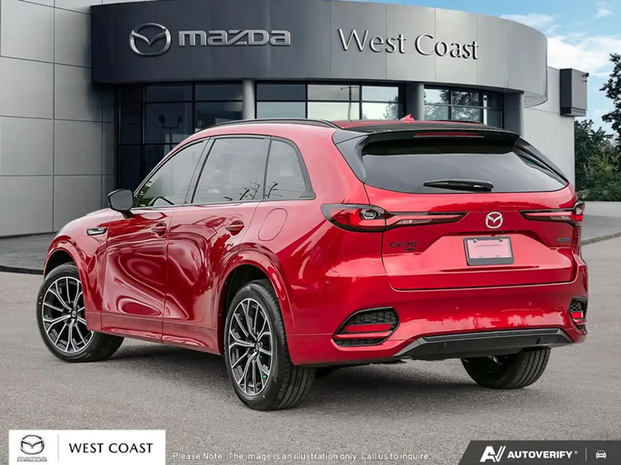 Mazda CX-70 PHEV снимка Mazda CX-70 PHEV