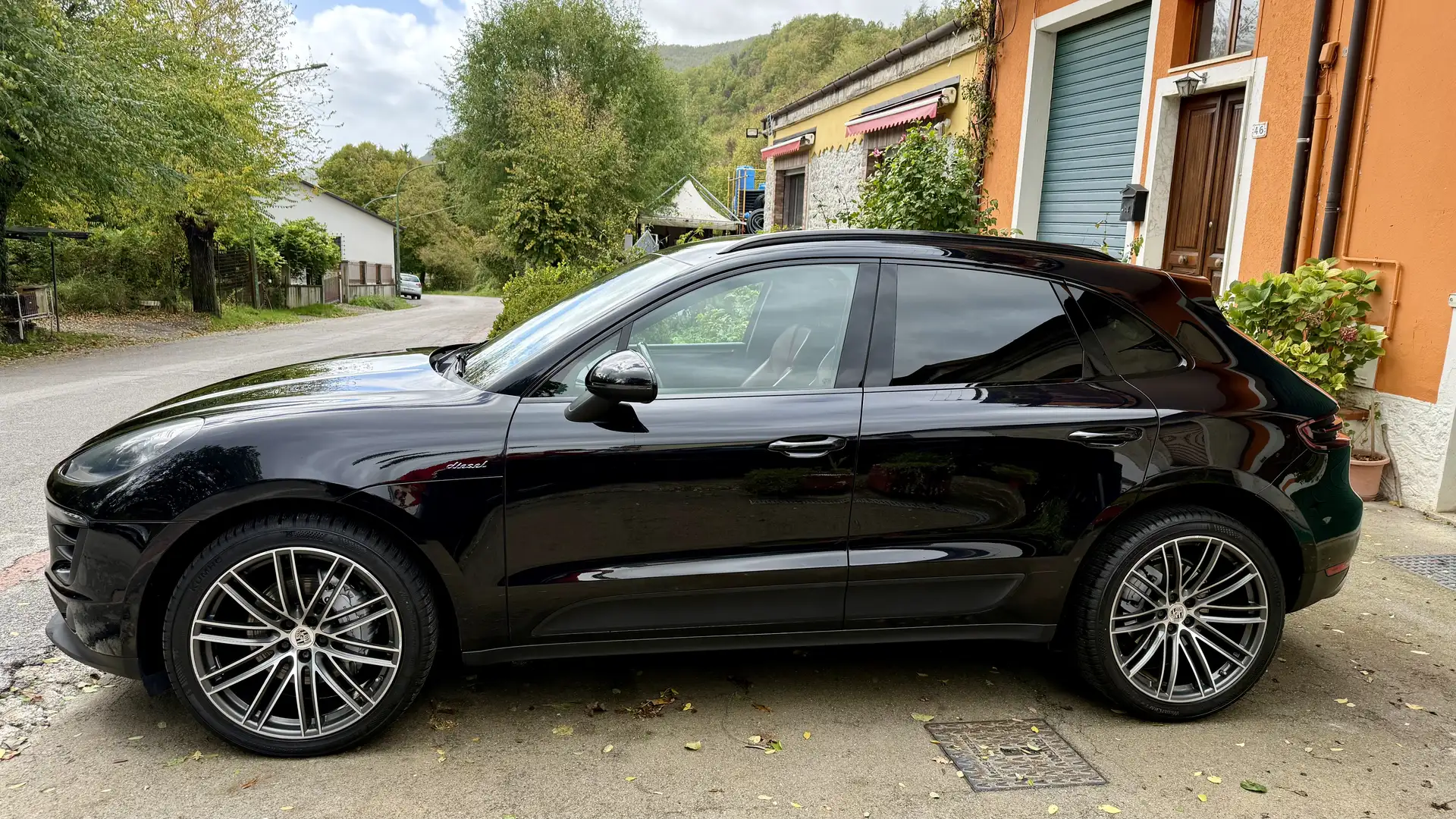 Porsche Macan 3.0d S 250cv pdk my16 Zwart - 1