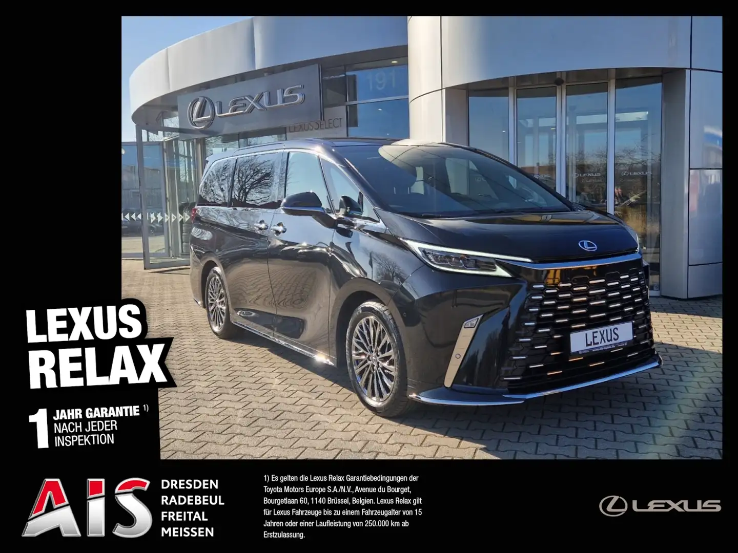 Lexus LM 350h Executive 7-Sitze HUD DynLi SpurH Negro - 1