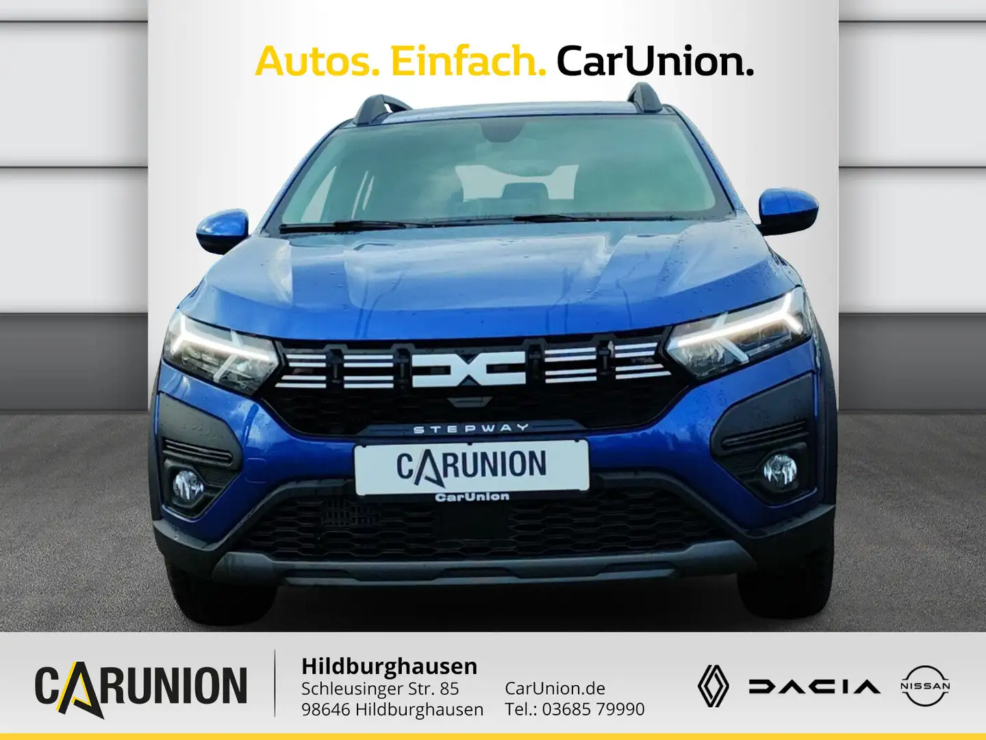 Dacia Sandero Stepway Expression TCe 90 Winterpa. NAVI Blauw - 2