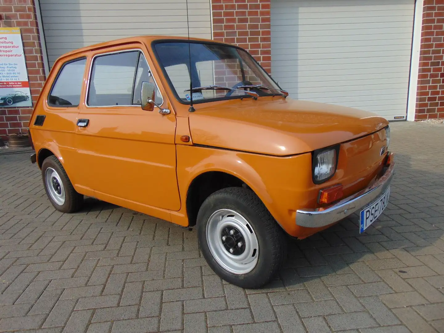 Fiat 126 Fiat126p*Oldtimer*Kunstledersitze*viele Neuteile Oranžová - 1