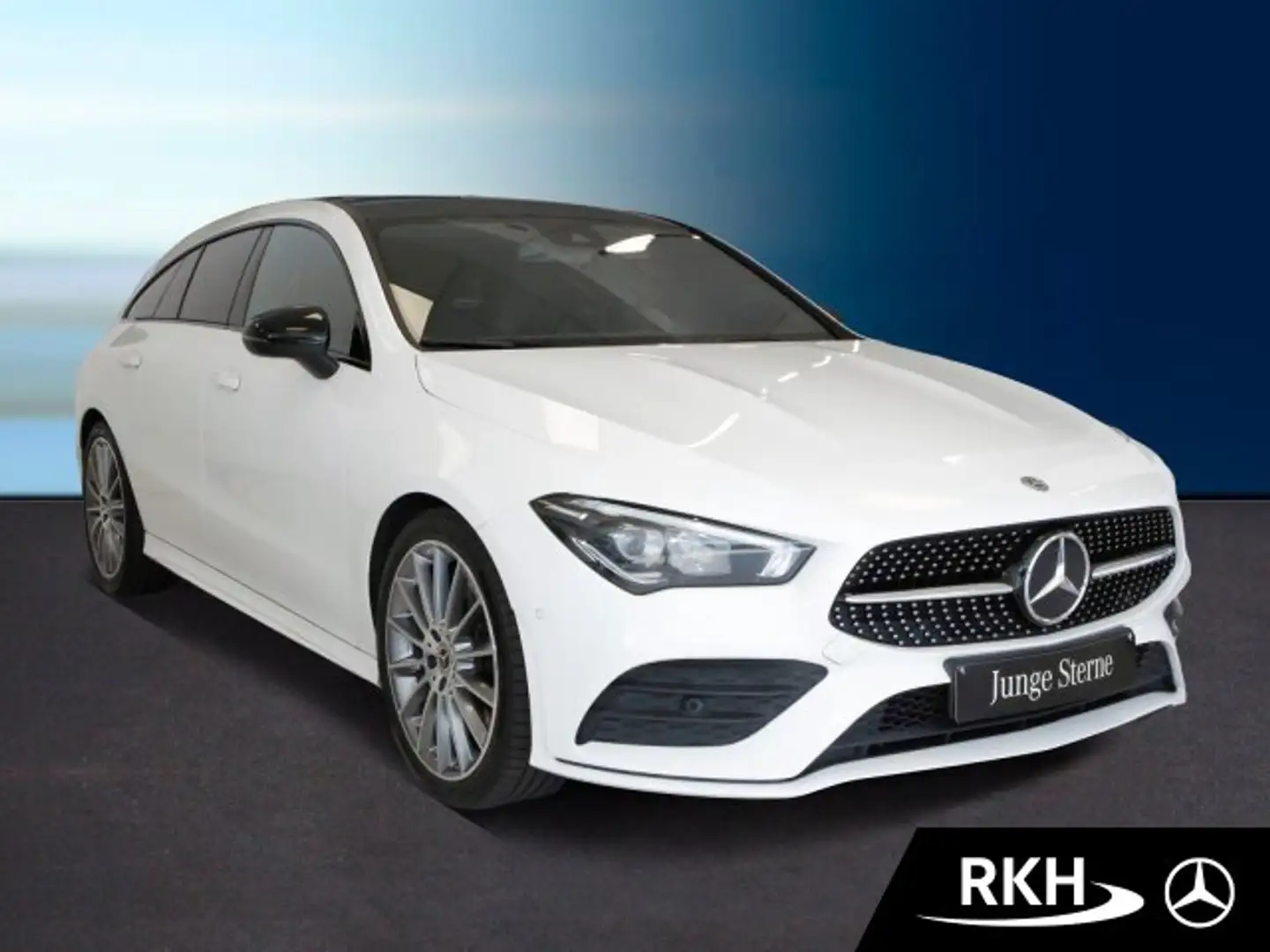 Mercedes-Benz CLA 250 CLA 250 SB AMG Night/PAN-SHD/Kamera/LED/Navi Klima Blanc - 2
