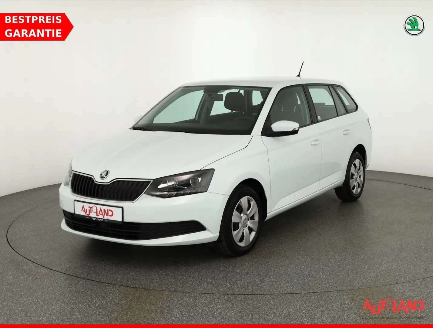 Skoda Fabia Combi 1.0 TSI Ambition Klima Sitzheizung Weiß - 1