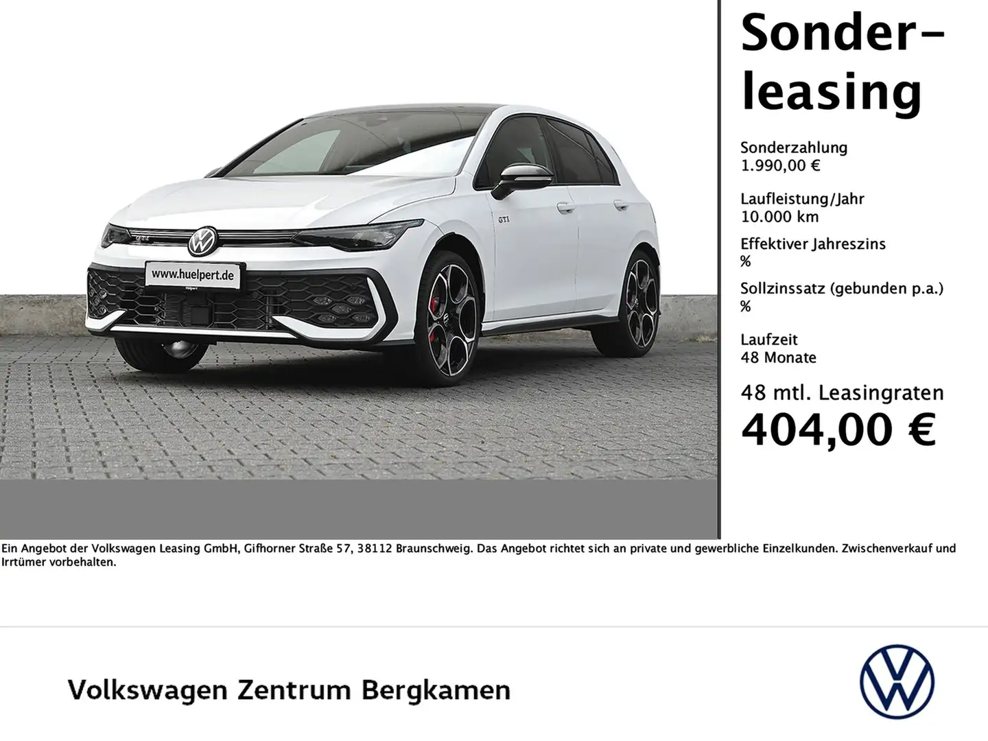 Volkswagen Golf GTI Blanc - 1