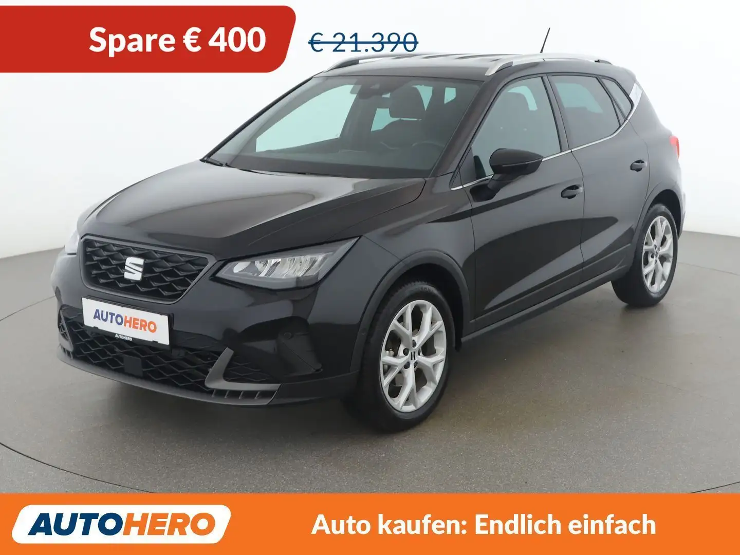 SEAT Arona 1.0 TSI FR Schwarz - 1
