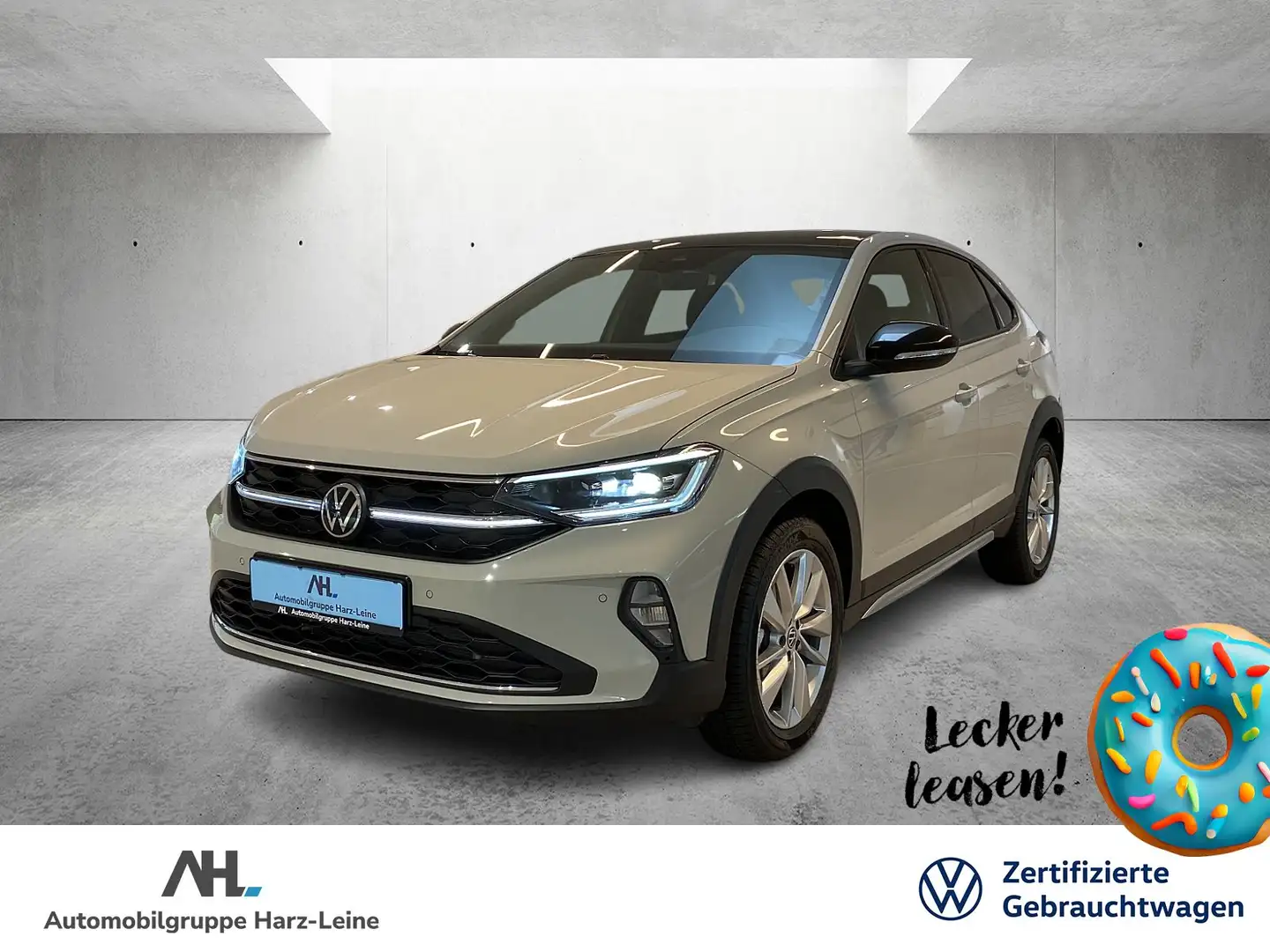 Volkswagen Taigo 1.5 TSI Move DSG AHK IQ.Light Pano RFK PDC Grijs - 1