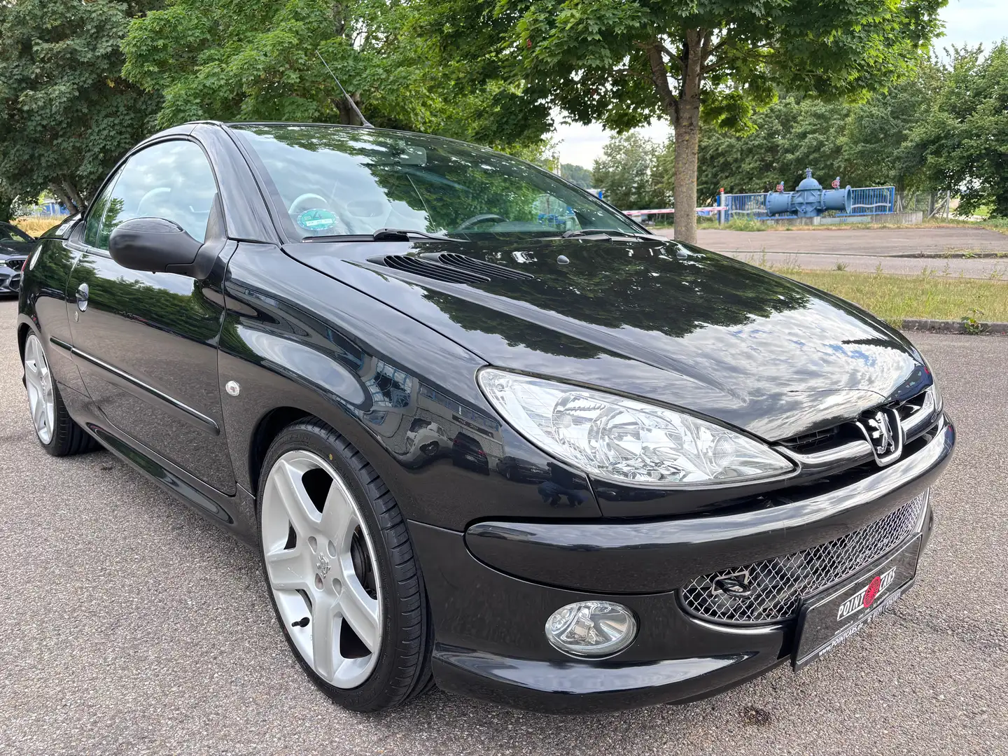 Peugeot 206 CC 1.6 16V Cabriolet CC RC-Line Schwarz - 2