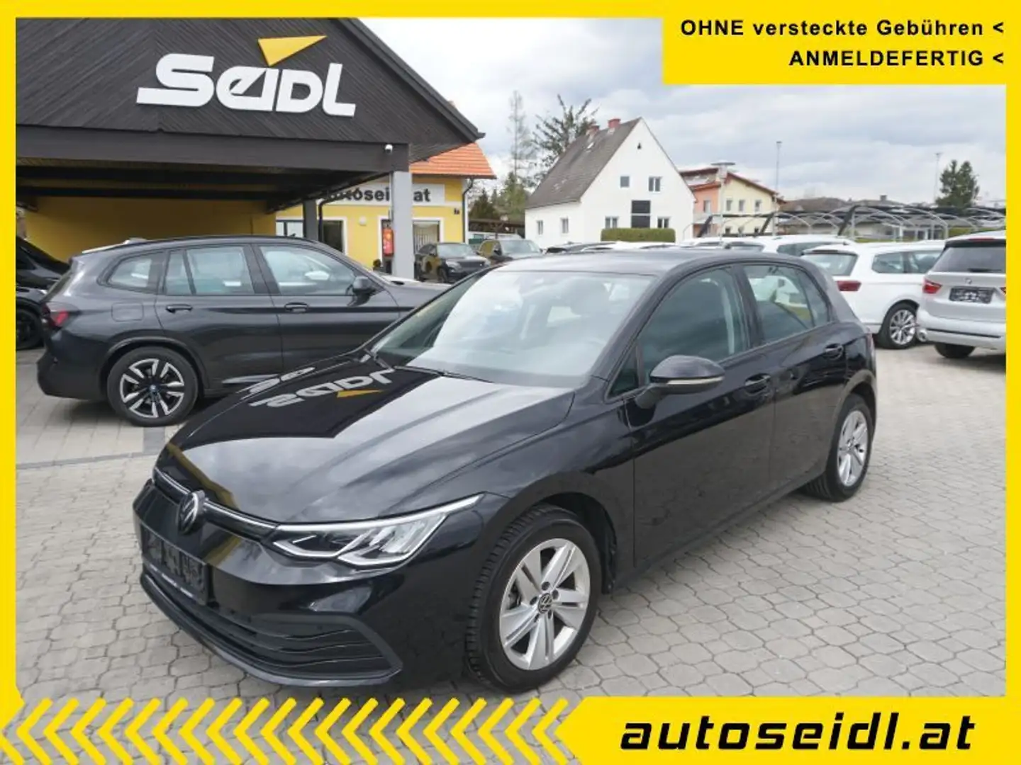 Volkswagen Golf 2,0 TDI Life *2024er+NAVI+LED* Schwarz - 1