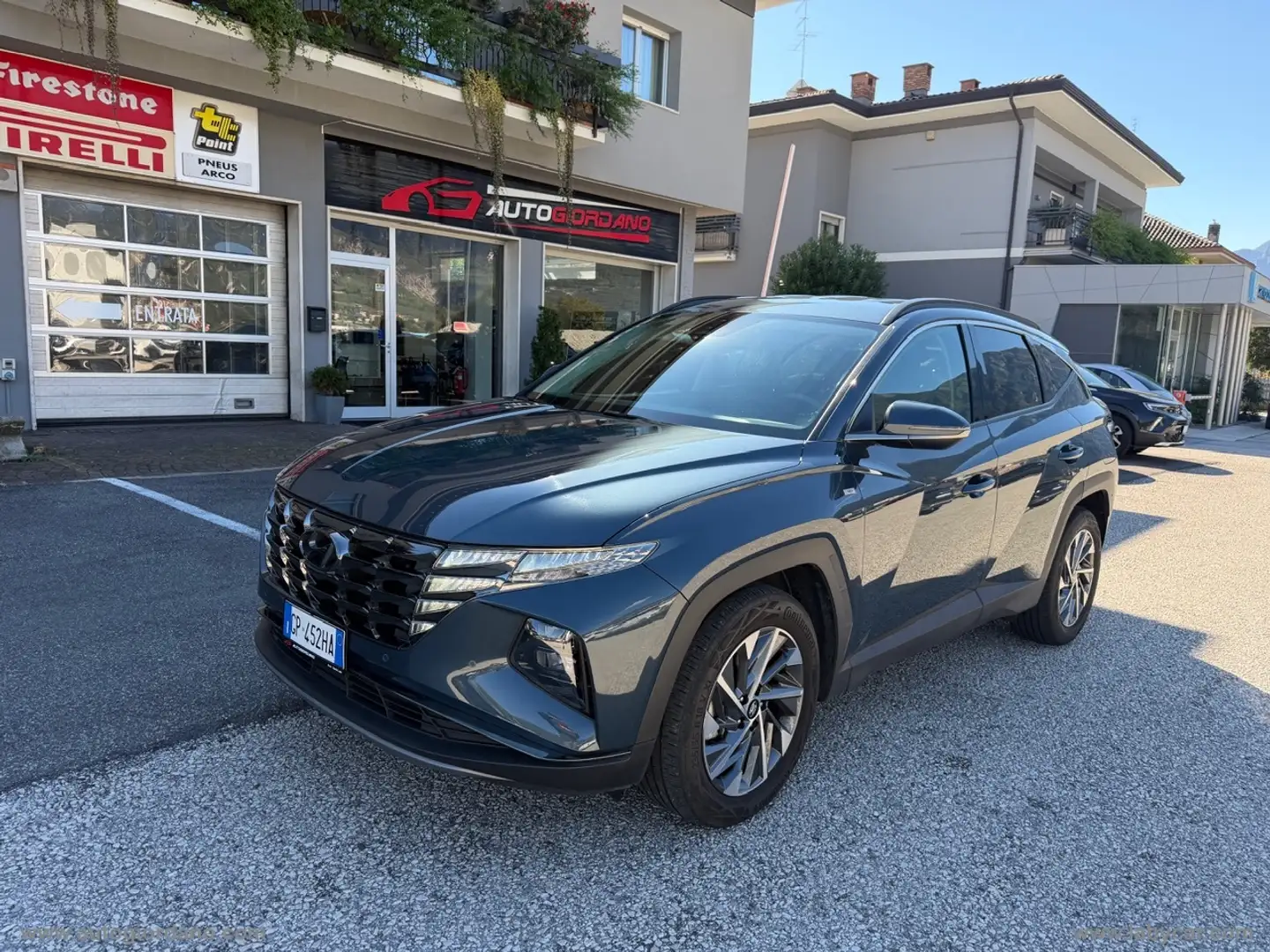 Hyundai TUCSON 1.6 T-GDI 48V DCT XLine Bleu - 1