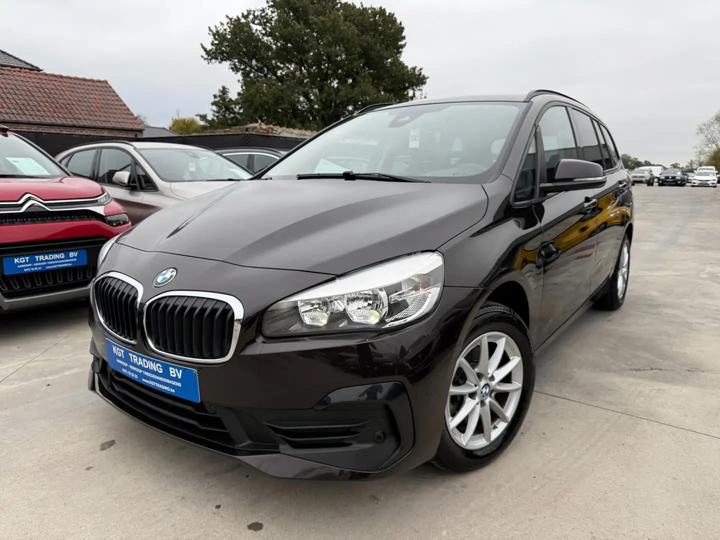 BMW 216 D GRAN TOURER NAVIGATIE 7 ZETELS BLUETOOTH LED PDC Bruin - 1