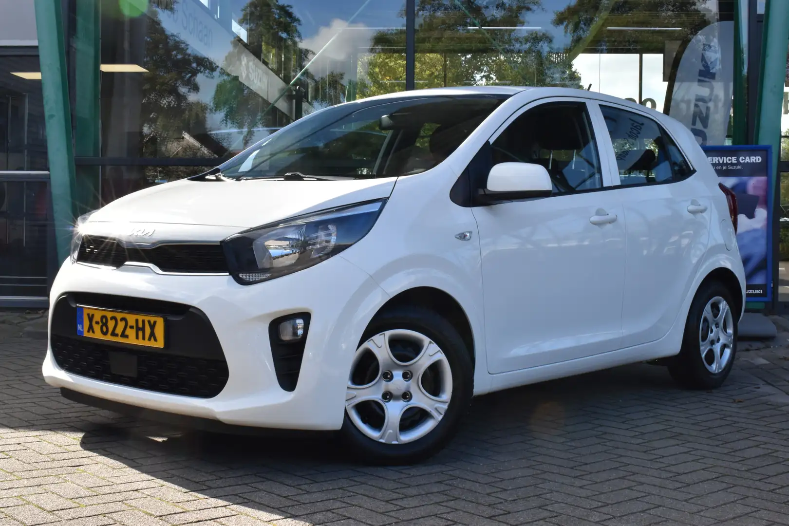 Kia Picanto 1.0 DPi DynamicLine 5-deurs 67pk | Stuur & Stoelve Blanc - 1