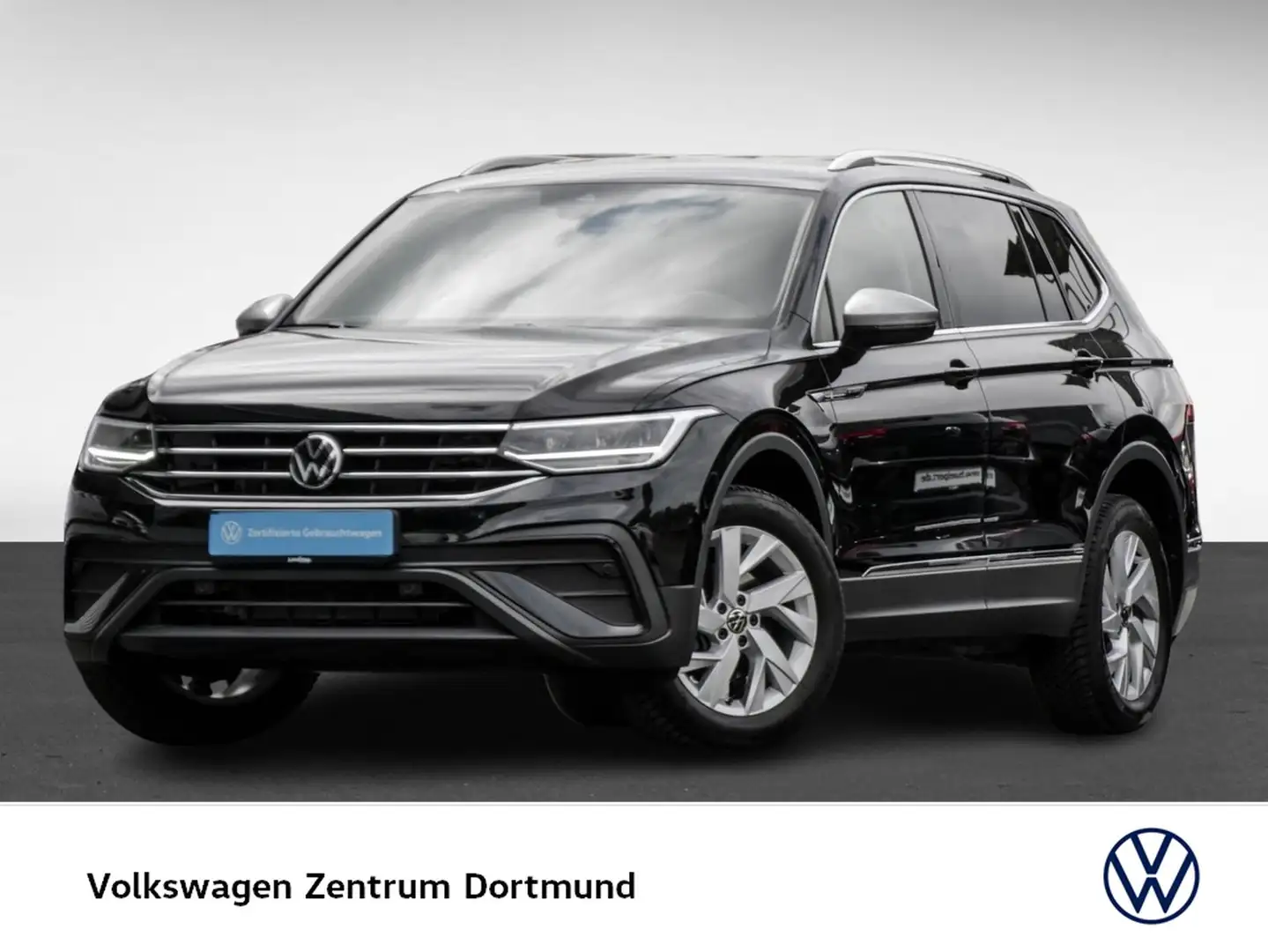 Volkswagen Tiguan Allspace 1.5 LIFE 7SITZE AHK ACC LM18 NAVI Schwarz - 2