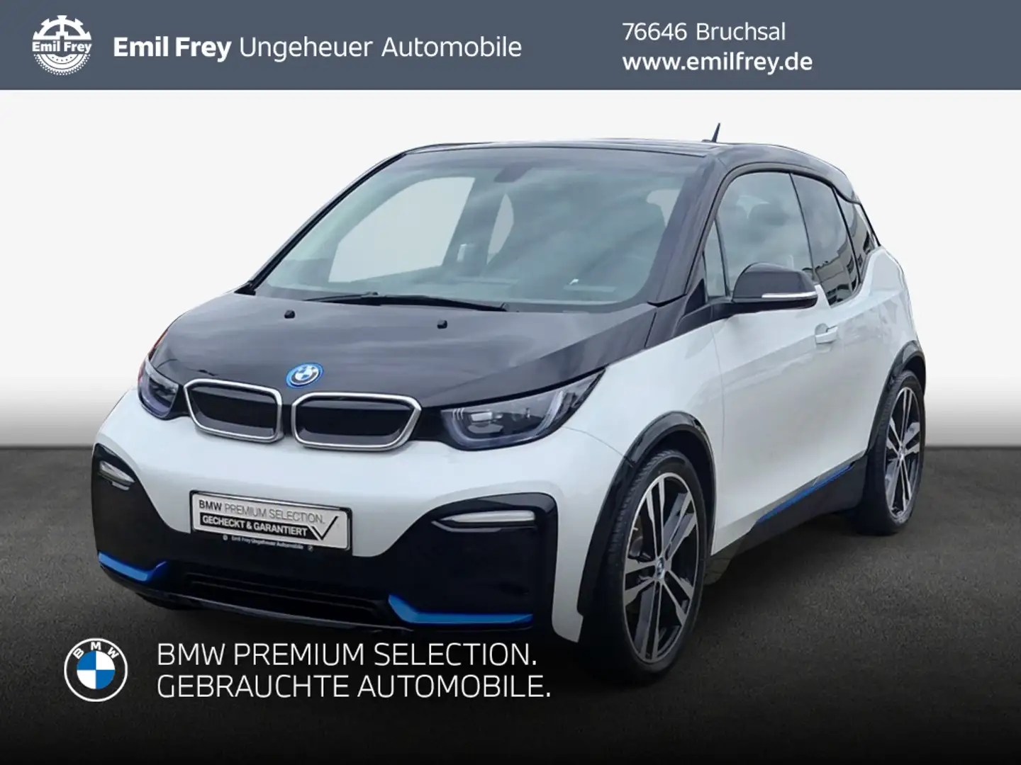 BMW i3 i3s (120 Ah) *Navi*SHZ*HiFI*Glasdach* Weiß - 1