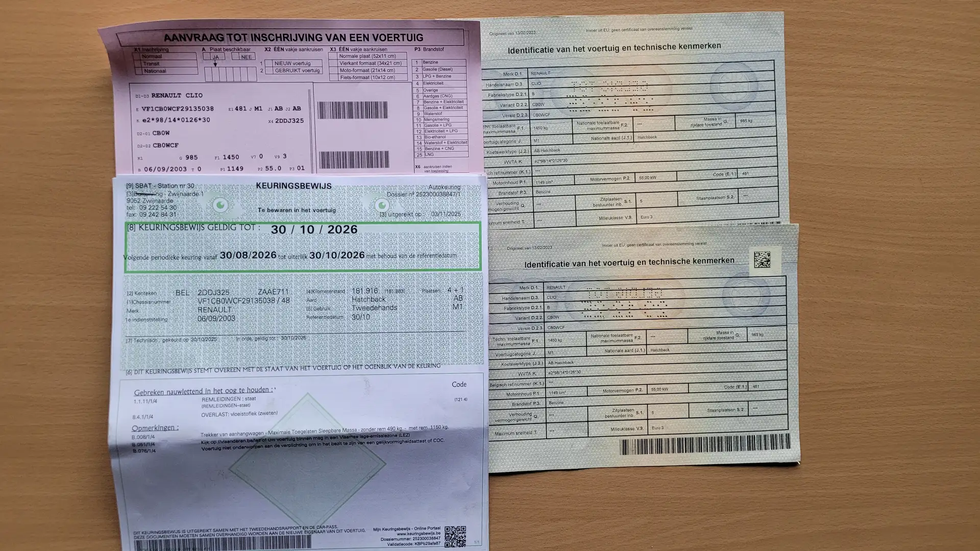 Renault Clio 1.2i 16V AL GEKEURD ROOS FORMULIER OHBOEK 2003 Noir - 2