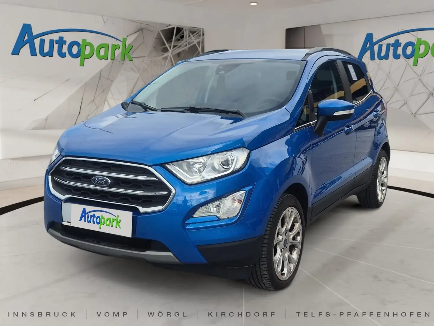 Ford EcoSport Titanium Azul - 1