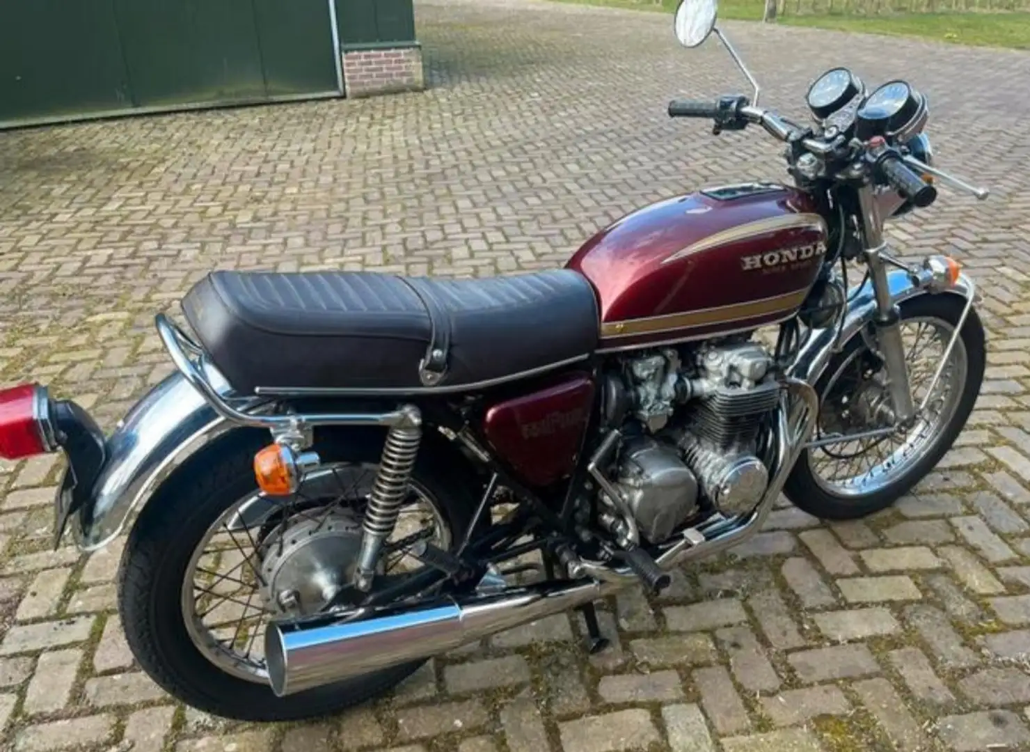 Honda CB 550 super sport Červená - 2