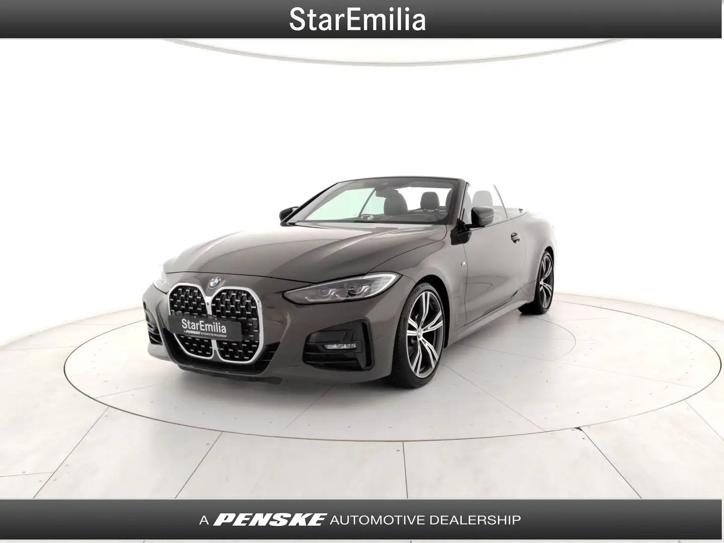BMW 420 420d 48V Cabrio Msport Grijs - 1