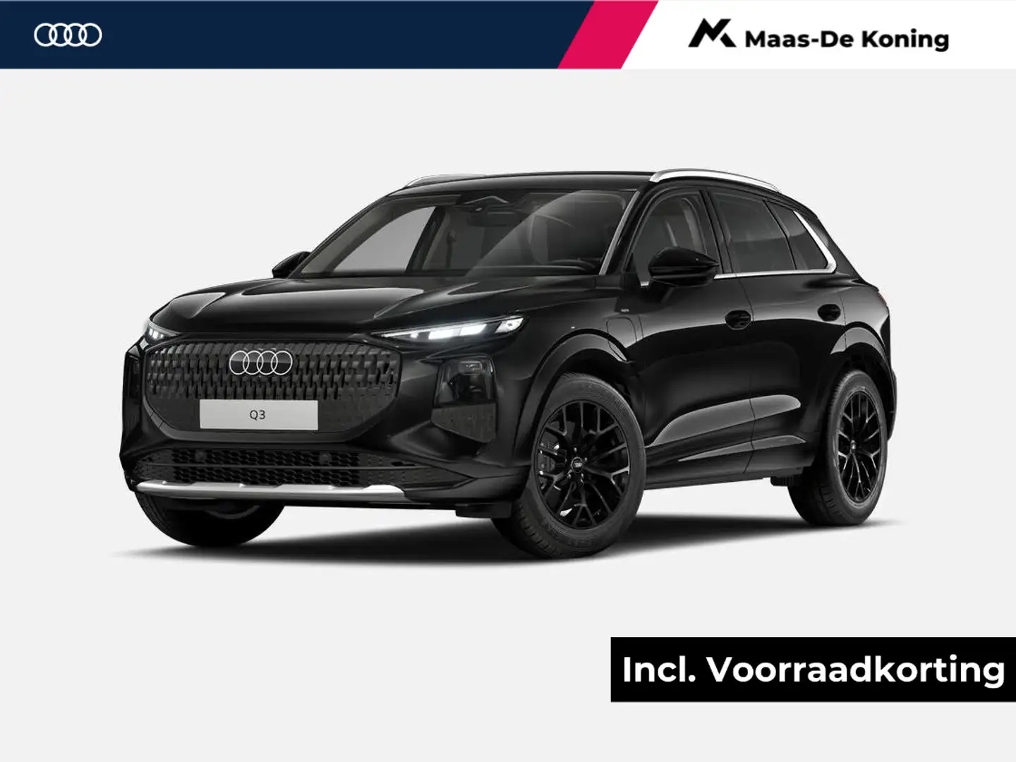 Audi Q3 1.5 200kW e-hybrid Advanced edition 272 PK · Techn Zwart - 1