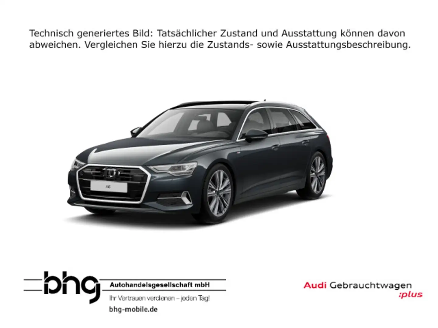 Audi A6 sport 50 TDI quattro Grau - 1