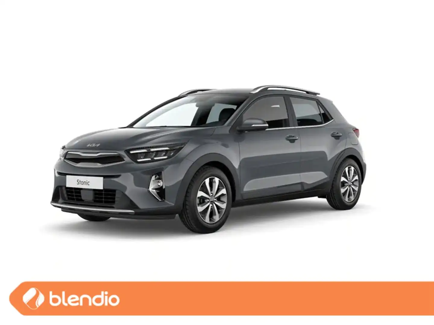 Kia Stonic 1.0 T-GDi 74kW (100CV) MHEV Drive DCT Gris - 1