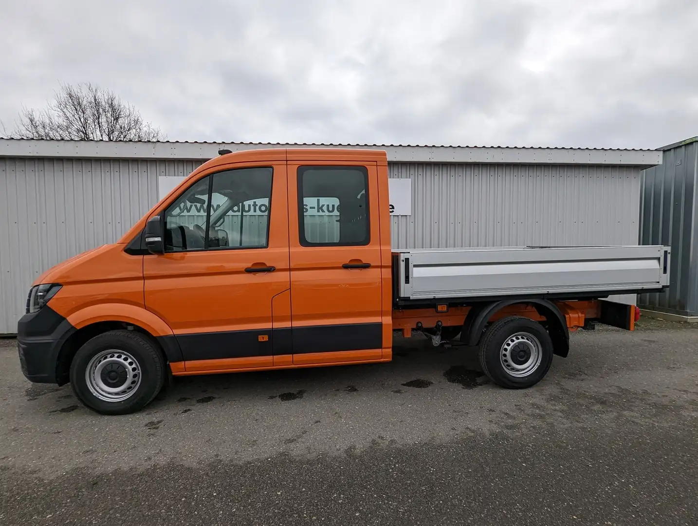 Volkswagen Crafter Doka 35 Pritsche MR GRA+NeuesModell Orange - 2