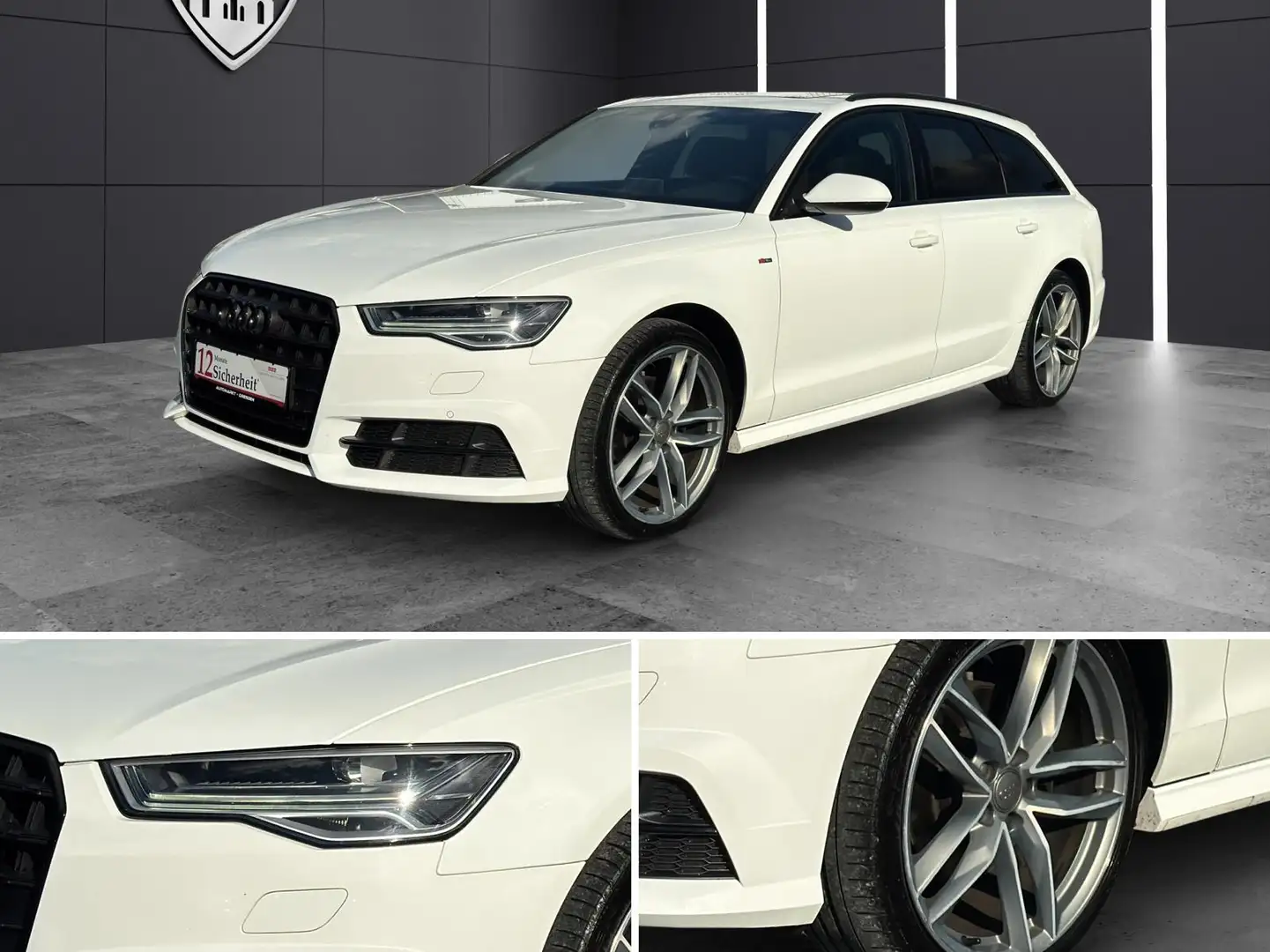 Audi A6 2.0 TDI S-Line Leder*Navi*Matrix*AHK*Panoramad.! Weiß - 2