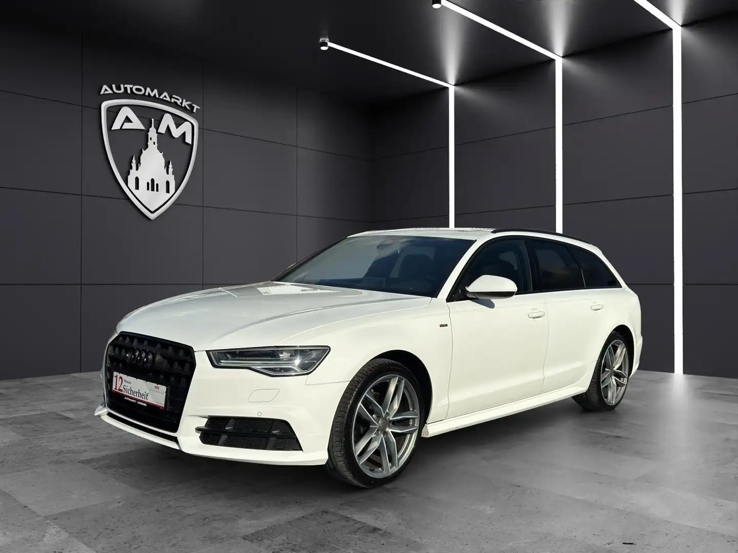 Audi A6 2.0 TDI S-Line Leder*Navi*Matrix*AHK*Panoramad.! Weiß - 1