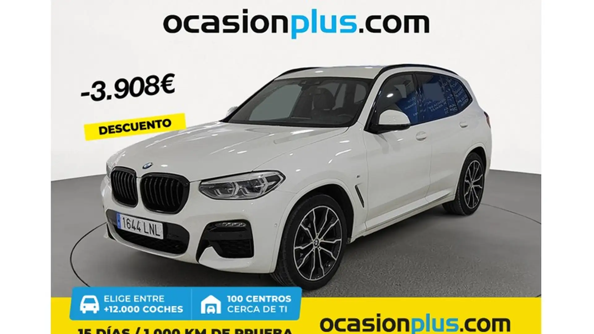 BMW X3 xDrive 20dA Weiß - 1