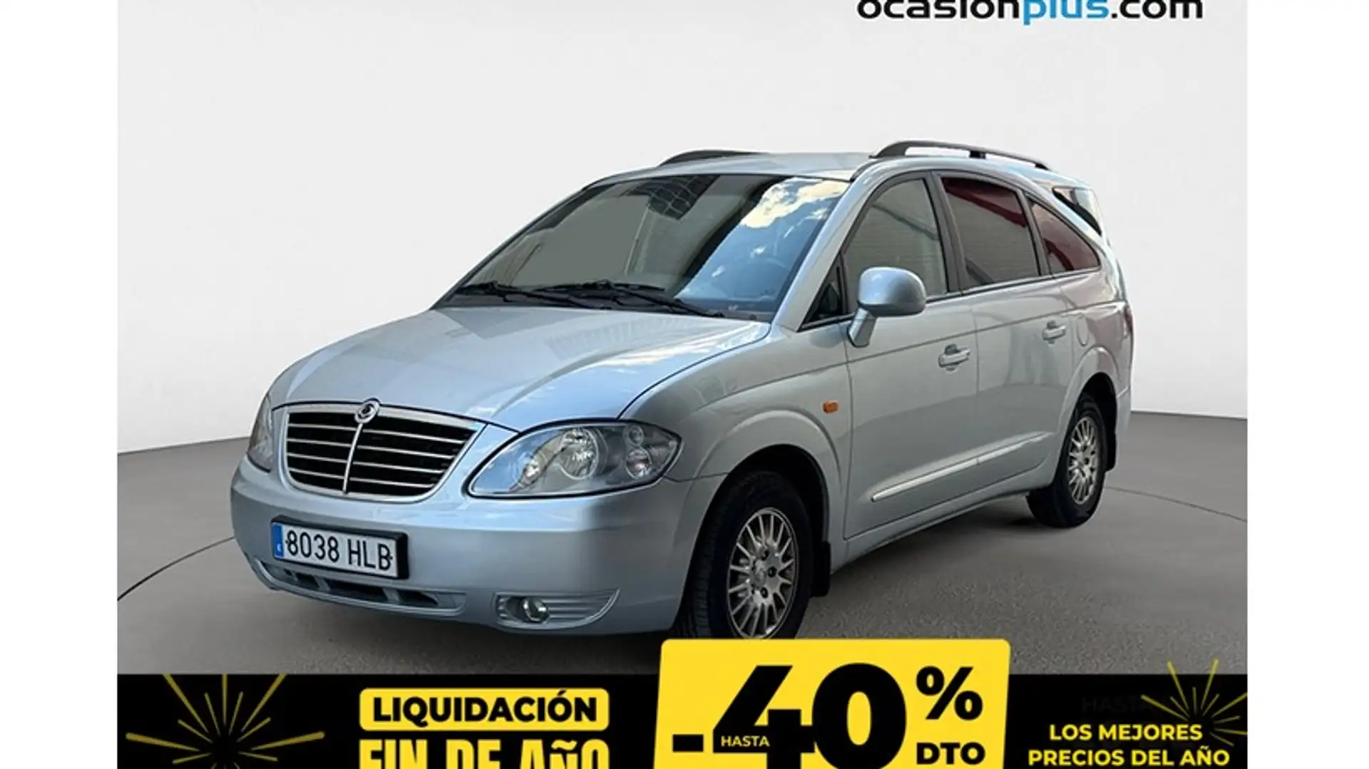 SsangYong Rodius 270 Xdi Premium Argent - 1